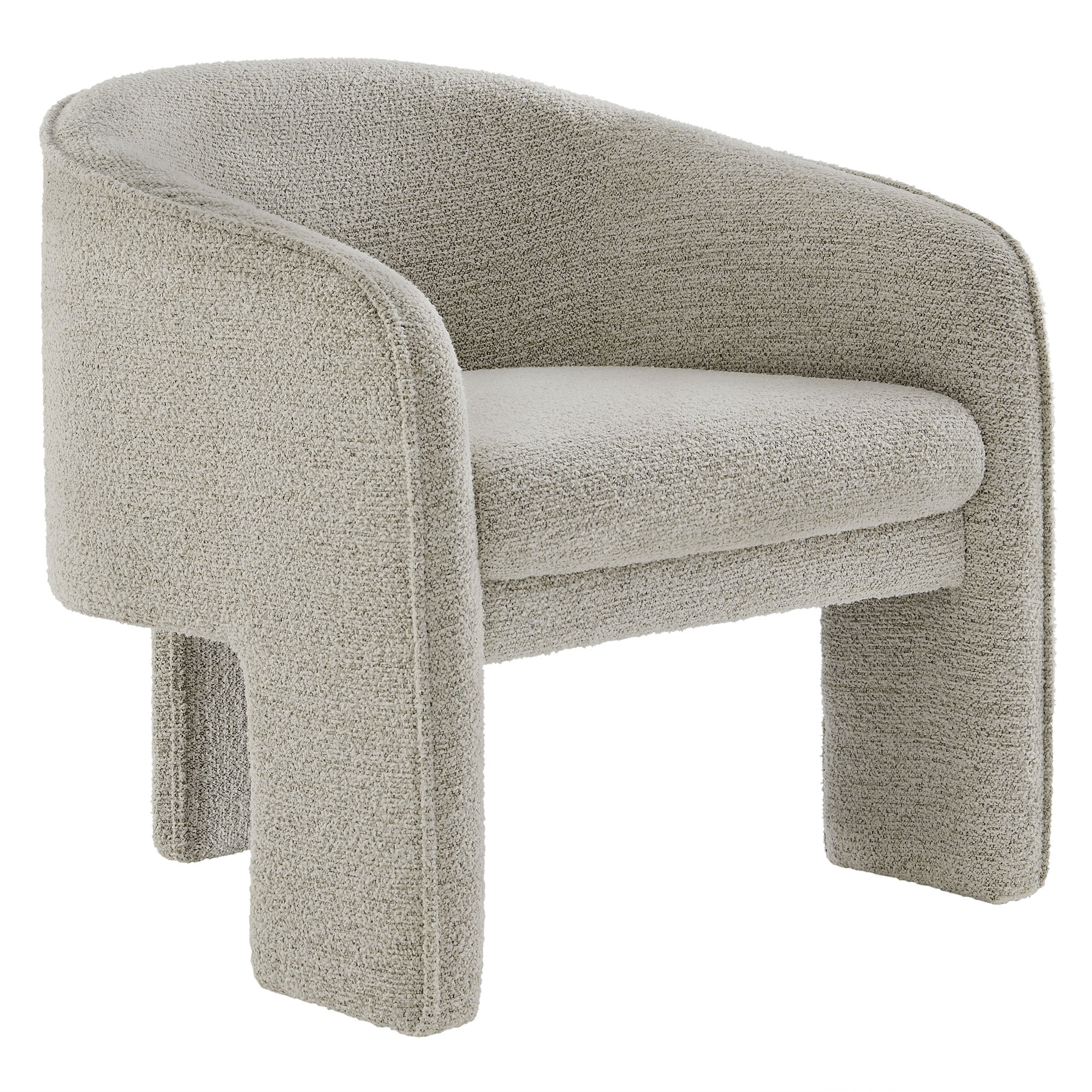 Greer Boucle Fabric Upholstered Accent Armchair by Modway - Image 10