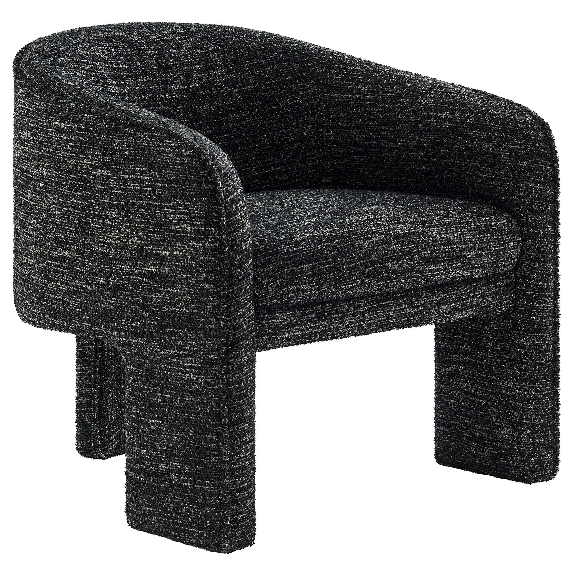 Greer Boucle Fabric Upholstered Accent Armchair by Modway - Image 2