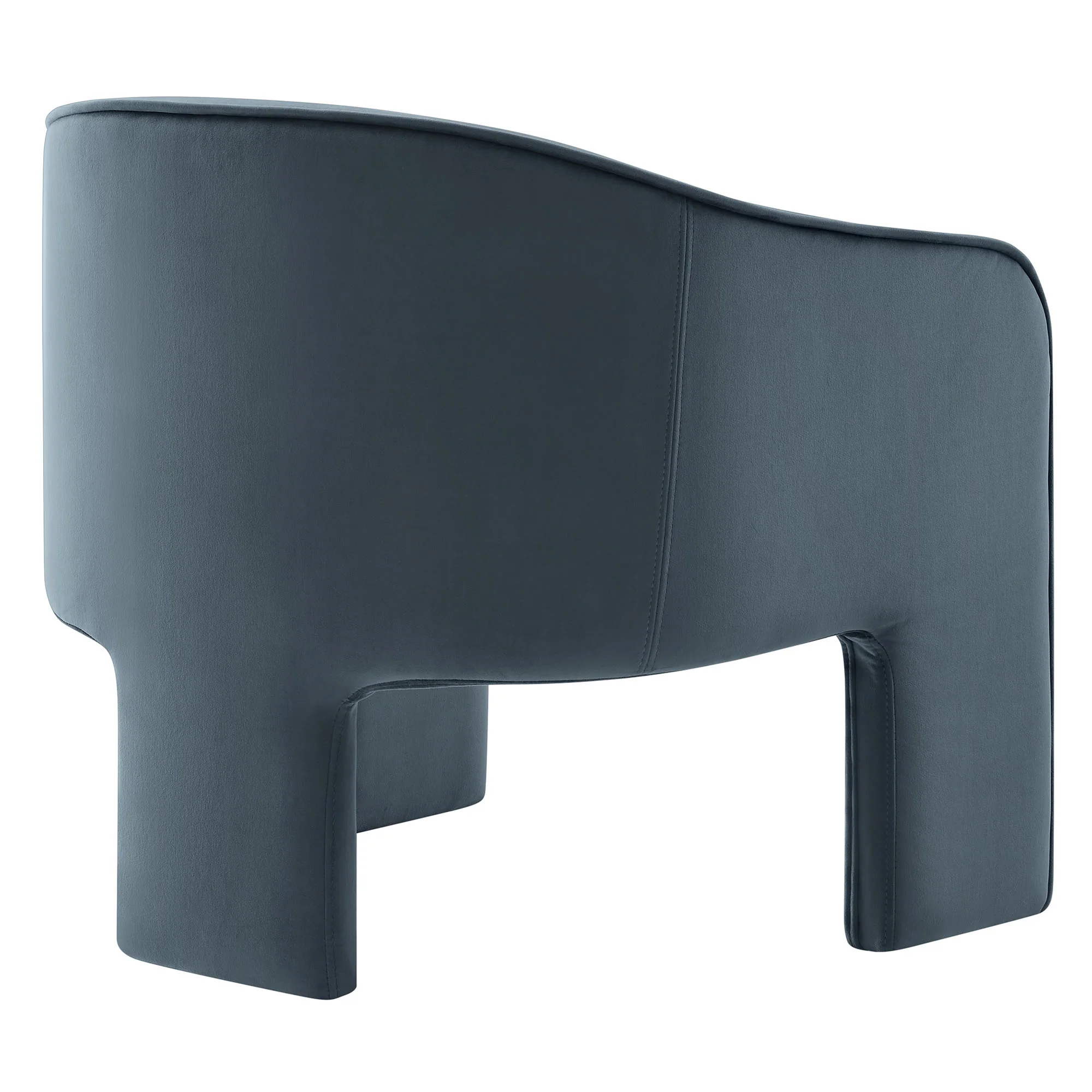 Greer Performance Velvet Upholstered Accent Armchair by Modway - Image 12