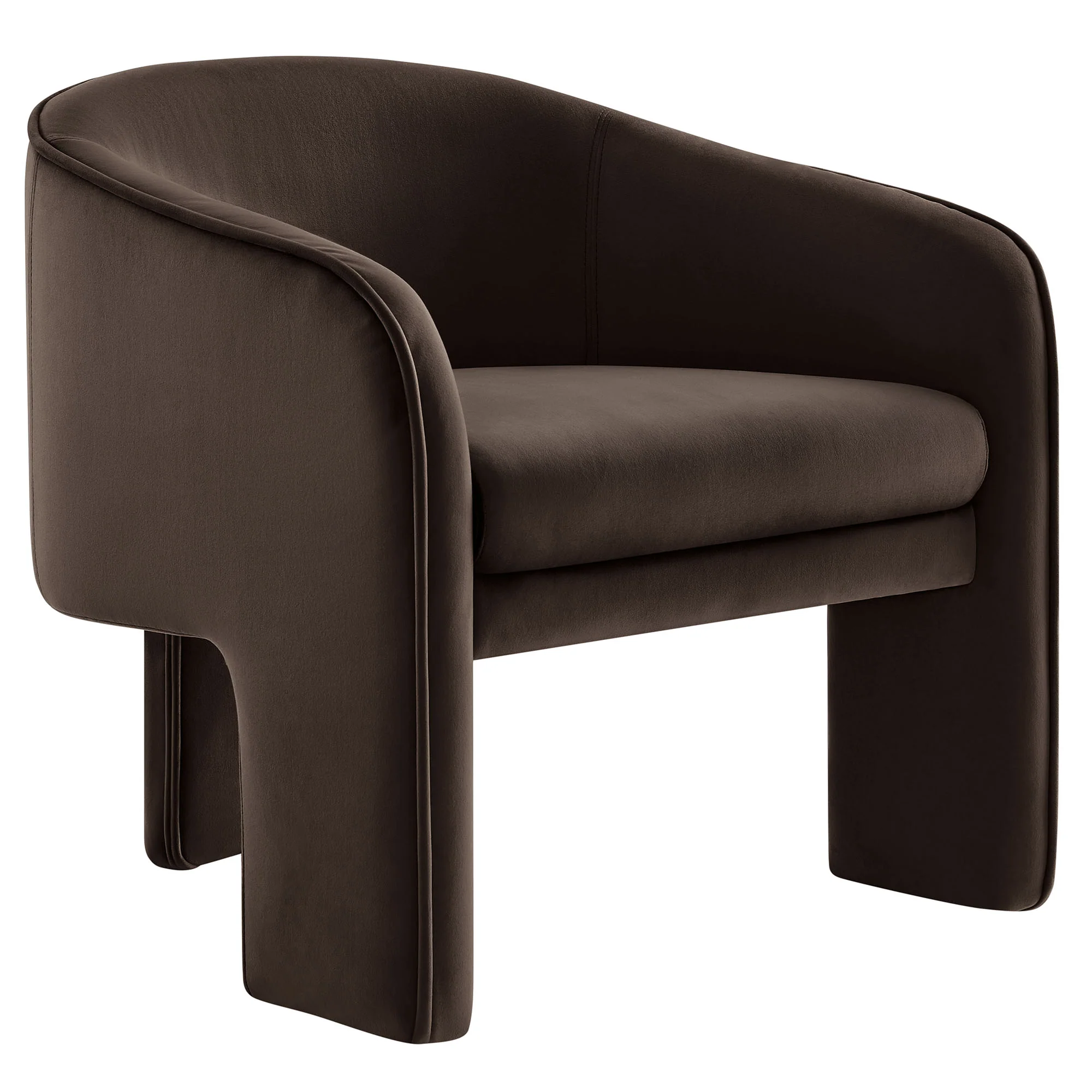 Greer Performance Velvet Upholstered Accent Armchair by Modway - Image 19