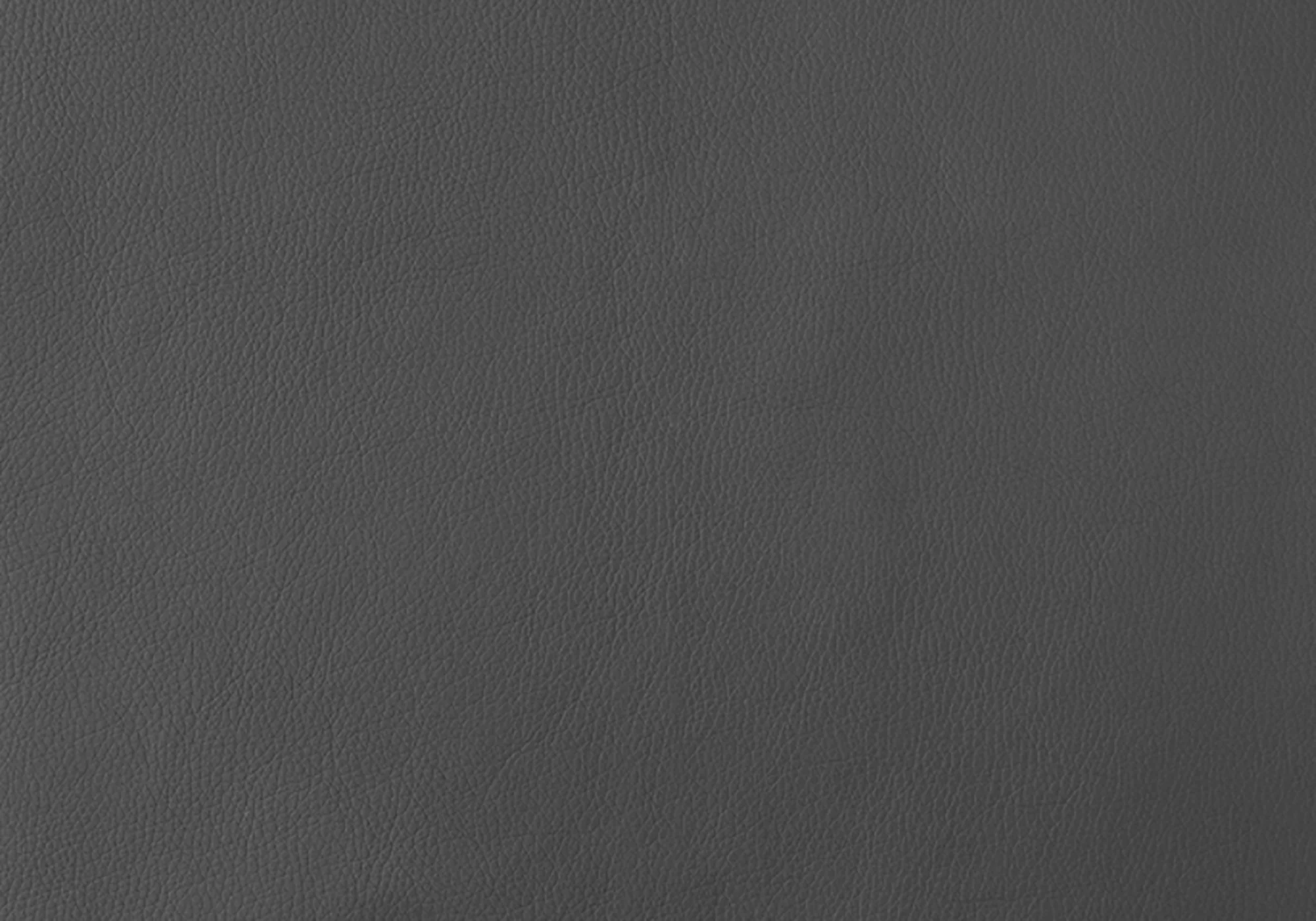 Grey Black Foam Metal Leather Look Dining Chairs 2Pcs By Homeroots - Image 4