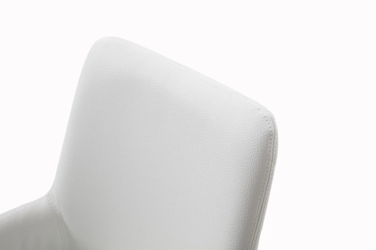 Grey Faux Leather Dining Chair By Homeroots - Image 12
