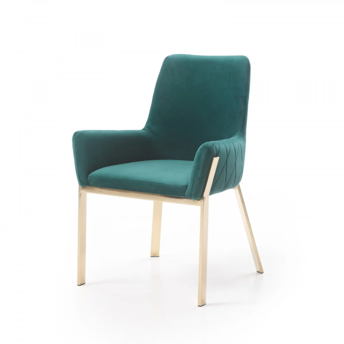 Grey Faux Leather Dining Chair By Homeroots - Image 13