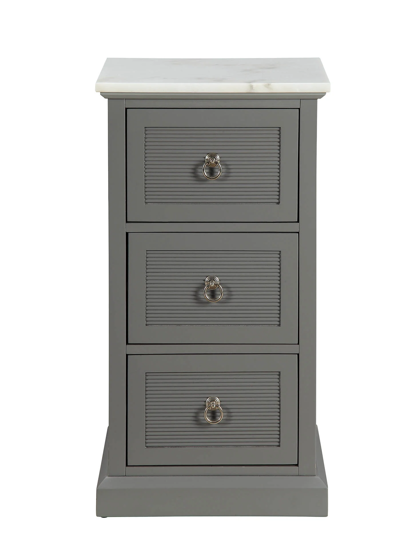 Grey Mdf Cabinet By Homeroots - Image 2