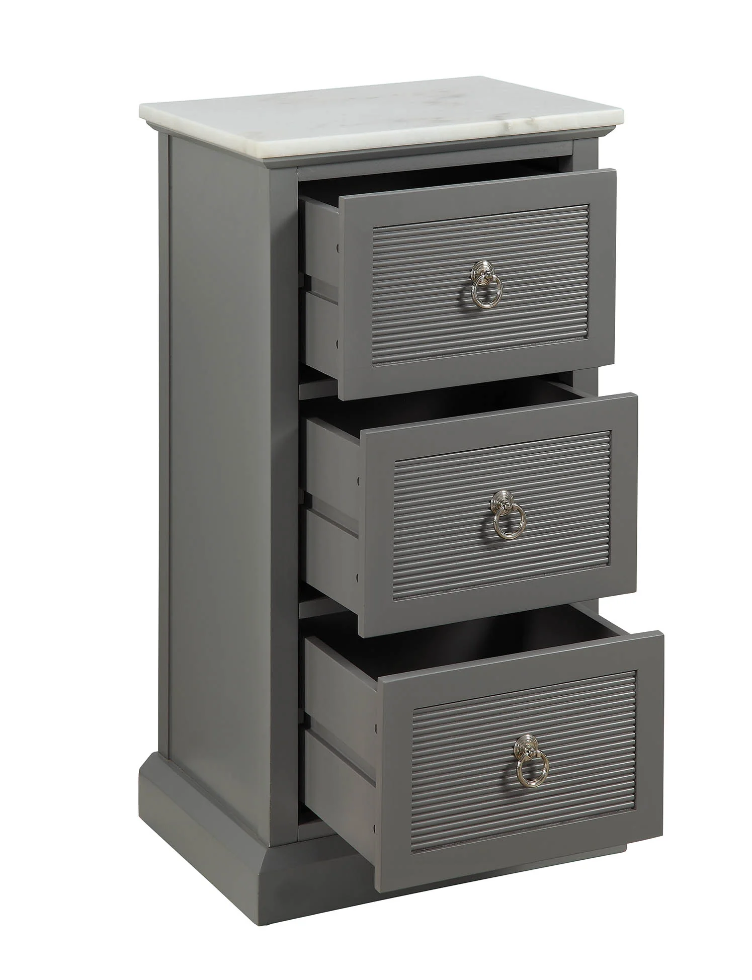 Grey Mdf Cabinet By Homeroots - Image 5