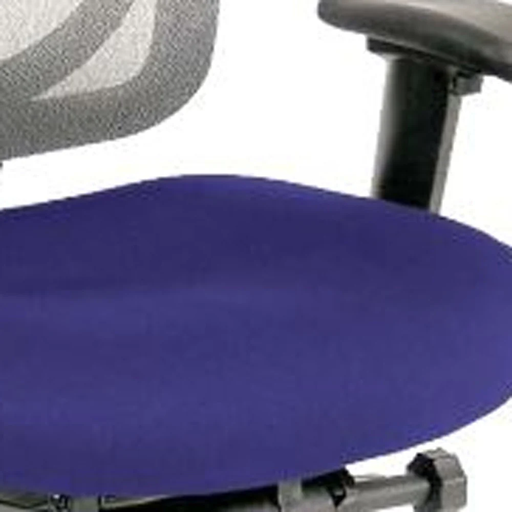 Grey Mesh / Fabric Chair By Homeroots - Image 19