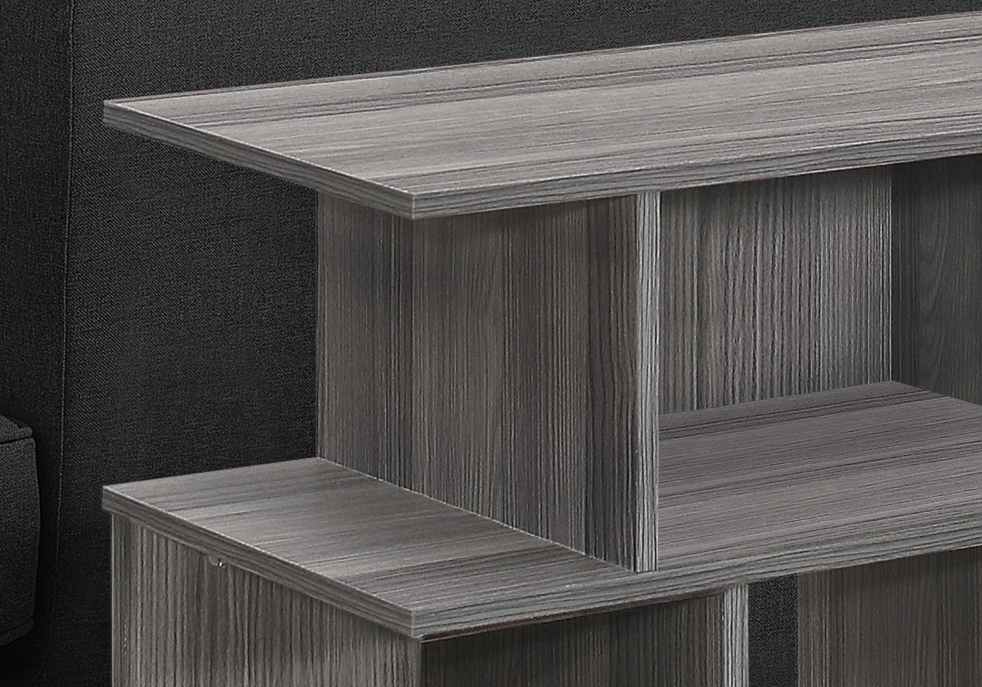 Grey Particle Board Laminate Accent Table By Homeroots - Image 2
