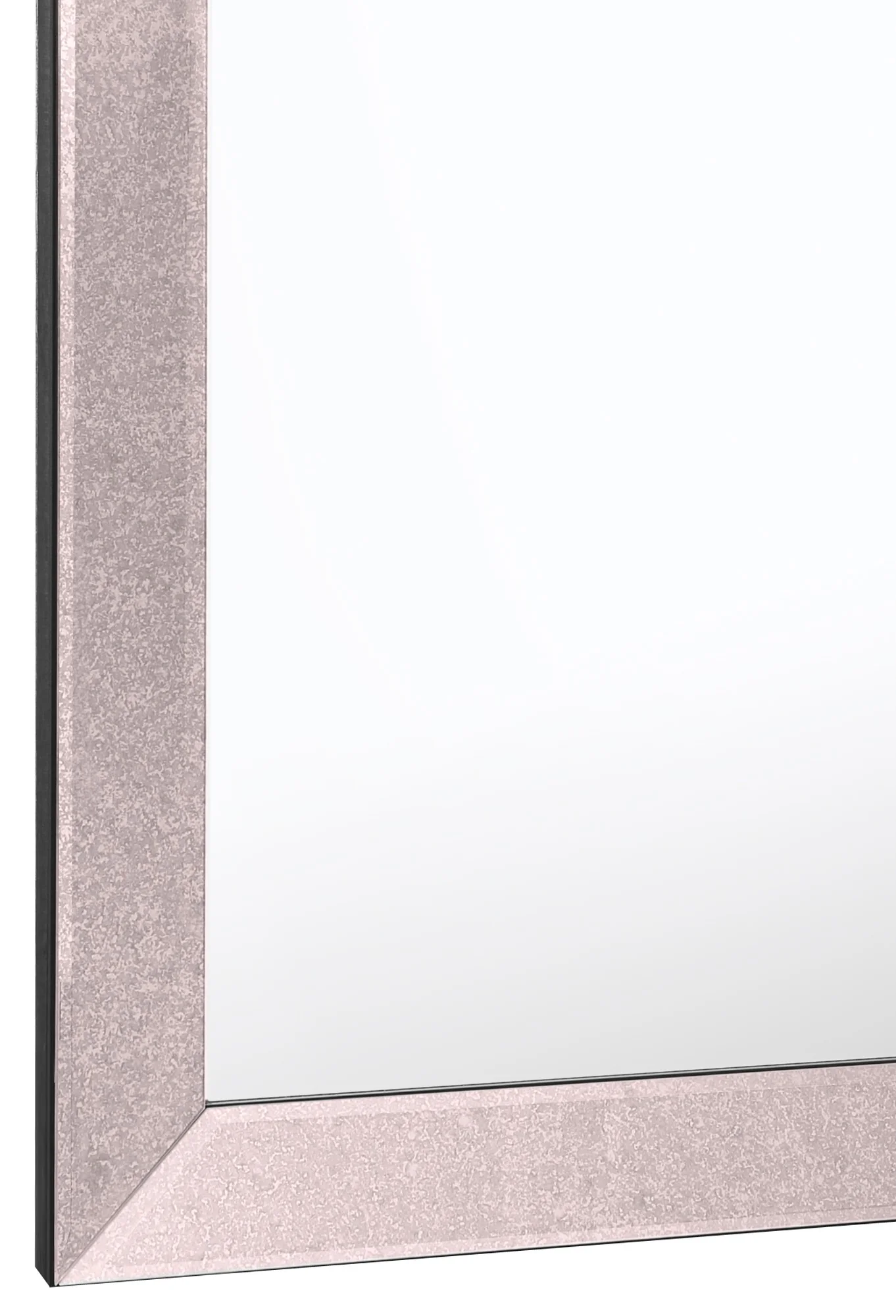 Grey Square Glass Mirror By Homeroots - Image 5
