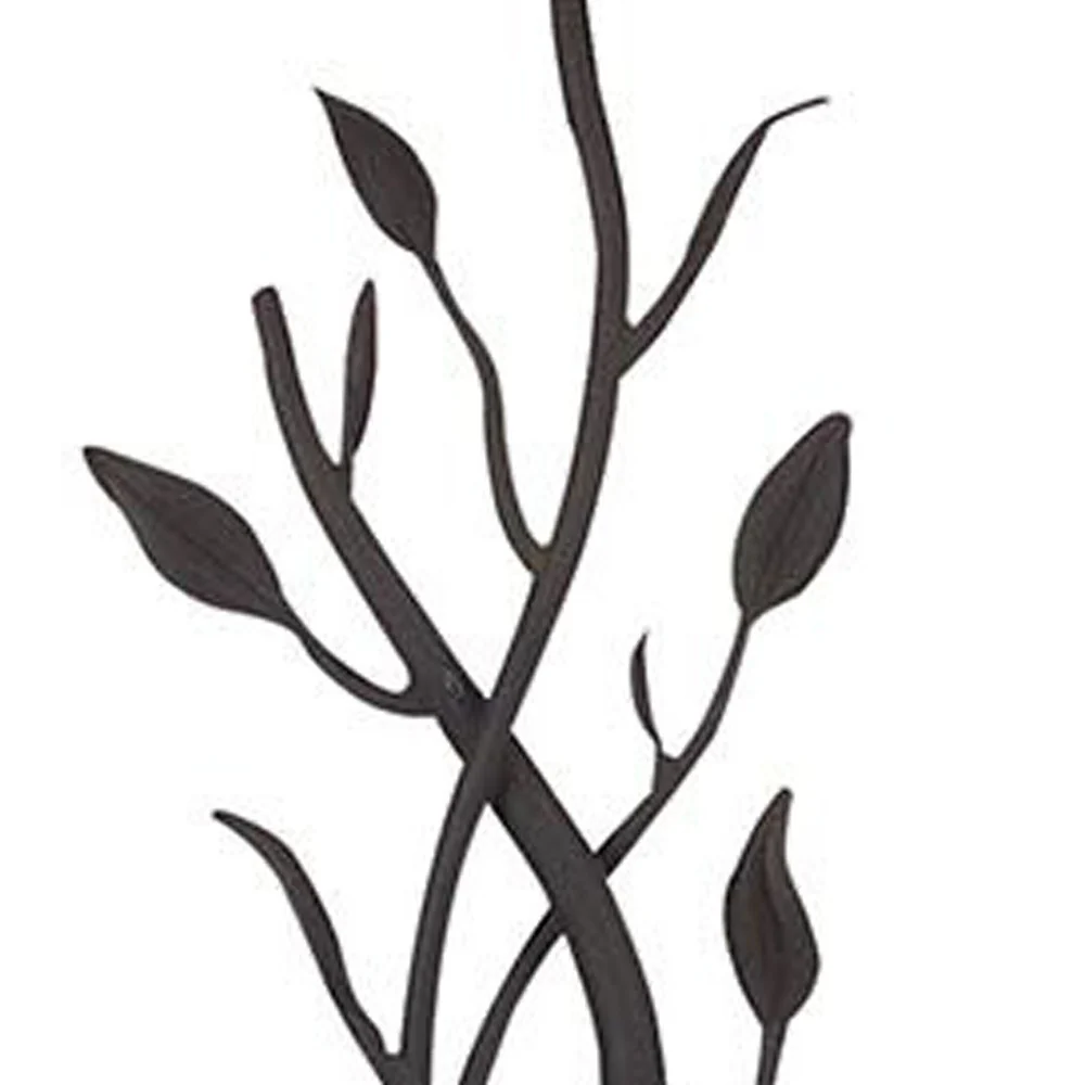 Grey Traditional Shaped Floor Lamp With Brown Bell Shade By Homeroots - Image 2