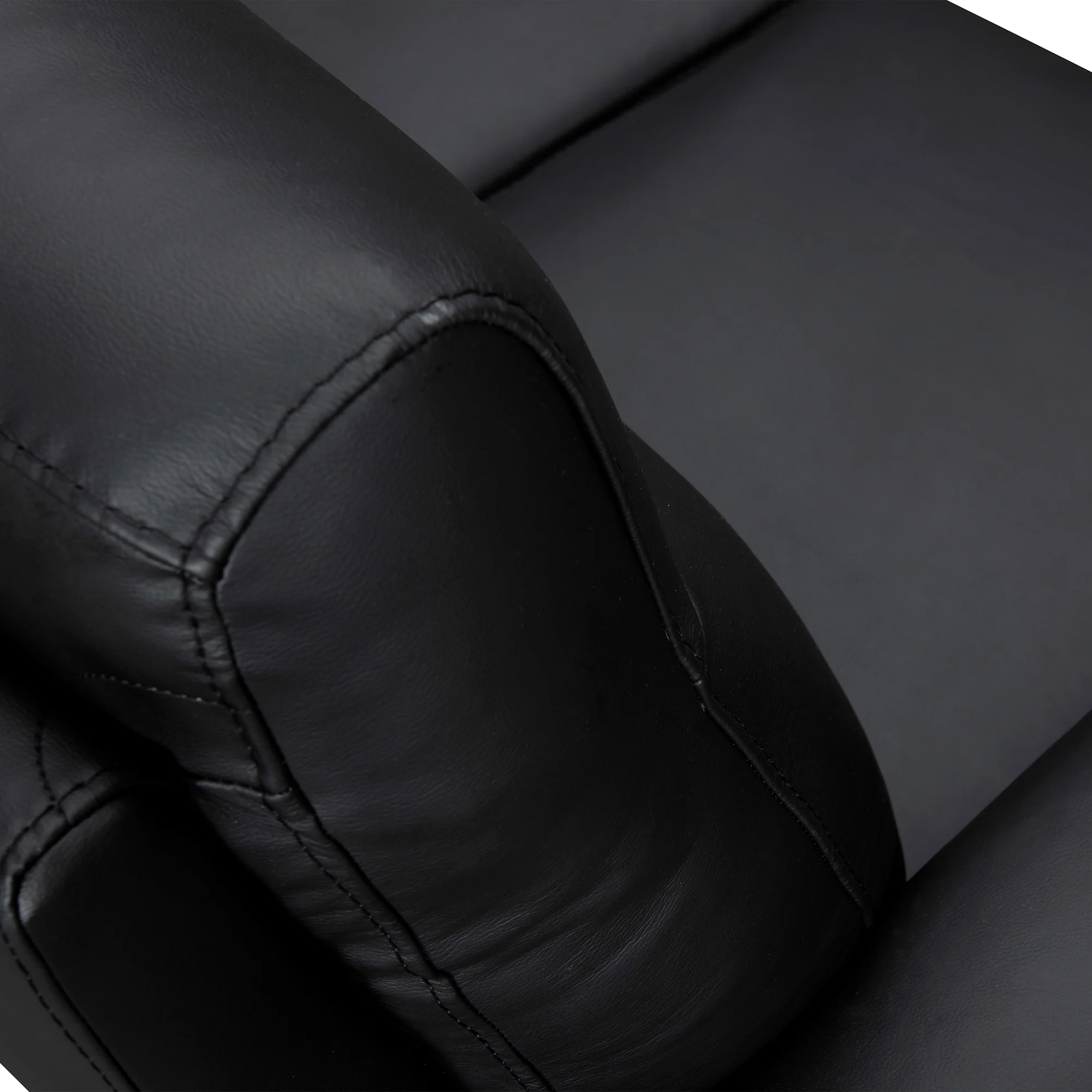 Greyson 83" Dove Gray Leather Sofa By Armen Living - Image 16
