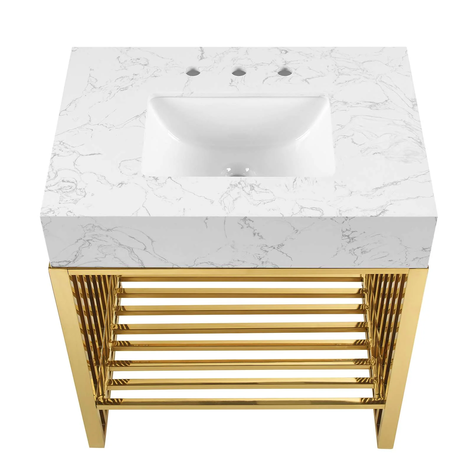 Gridiron 30" Bathroom Vanity By Modway - EEI-6105 - Image 5