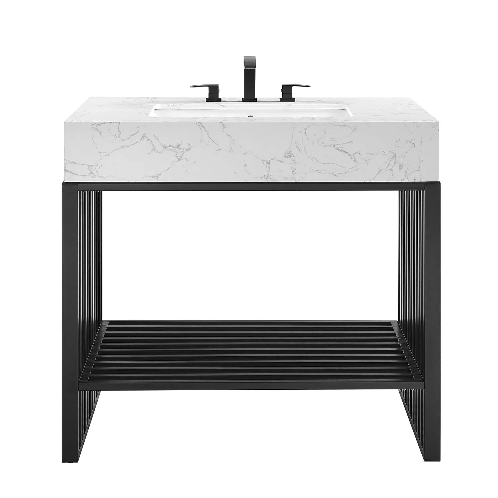 Gridiron 36" Bathroom Vanity By Modway - EEI-6108 - Image 4