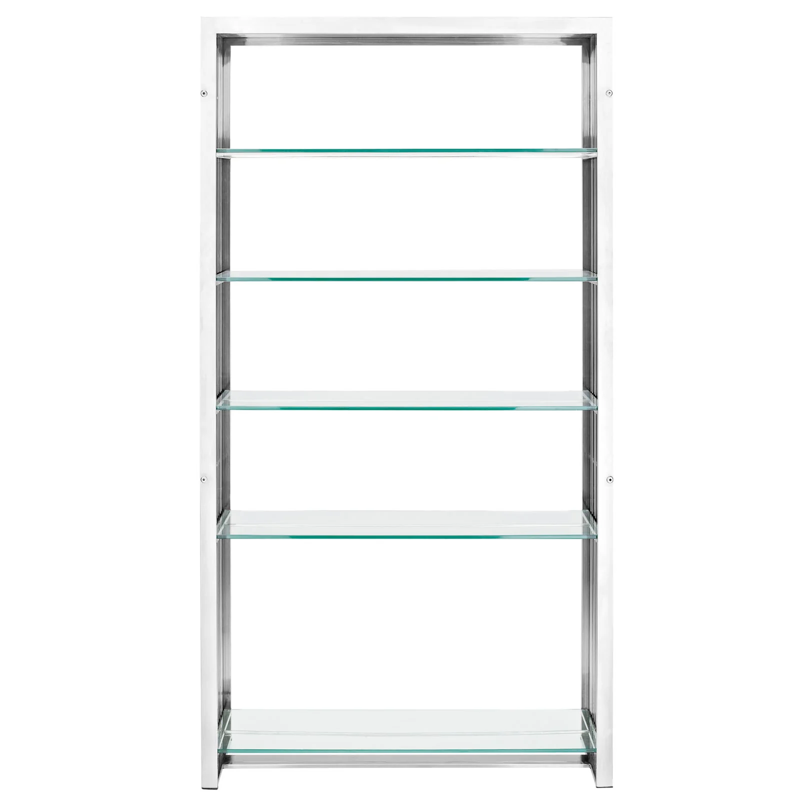 Gridiron Stainless Steel Bookshelf By Modway - EEI-1432 - Image 3