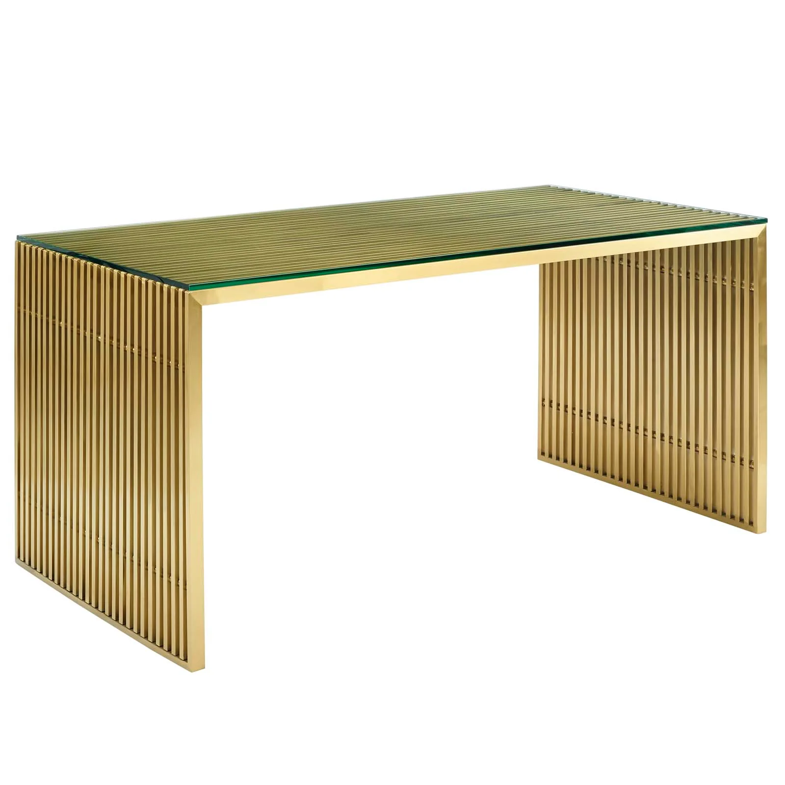 Gridiron Stainless Steel Dining Table By Modway - EEI-3038 - Image 2
