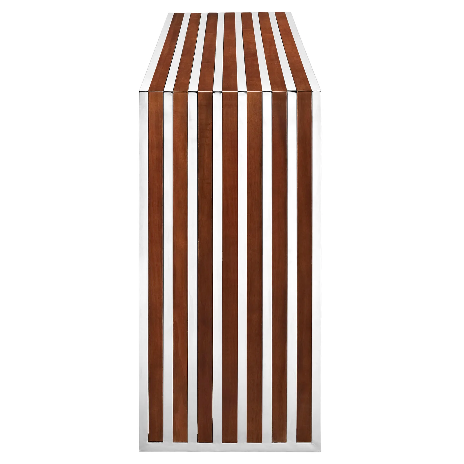 Gridiron Wood Inlay Console Table By Modway - EEI-1431 - Image 4