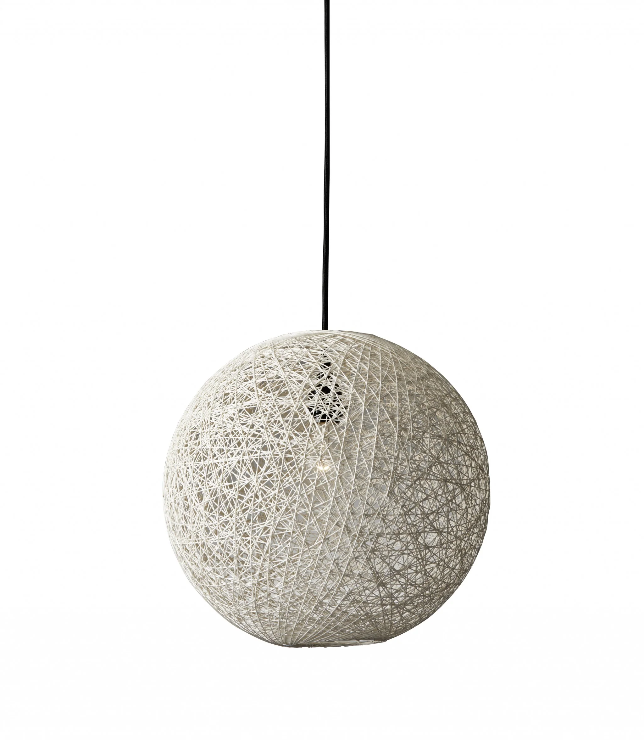 Groovy Rattan String Shade Large Pendant Light By Homeroots - Image 2