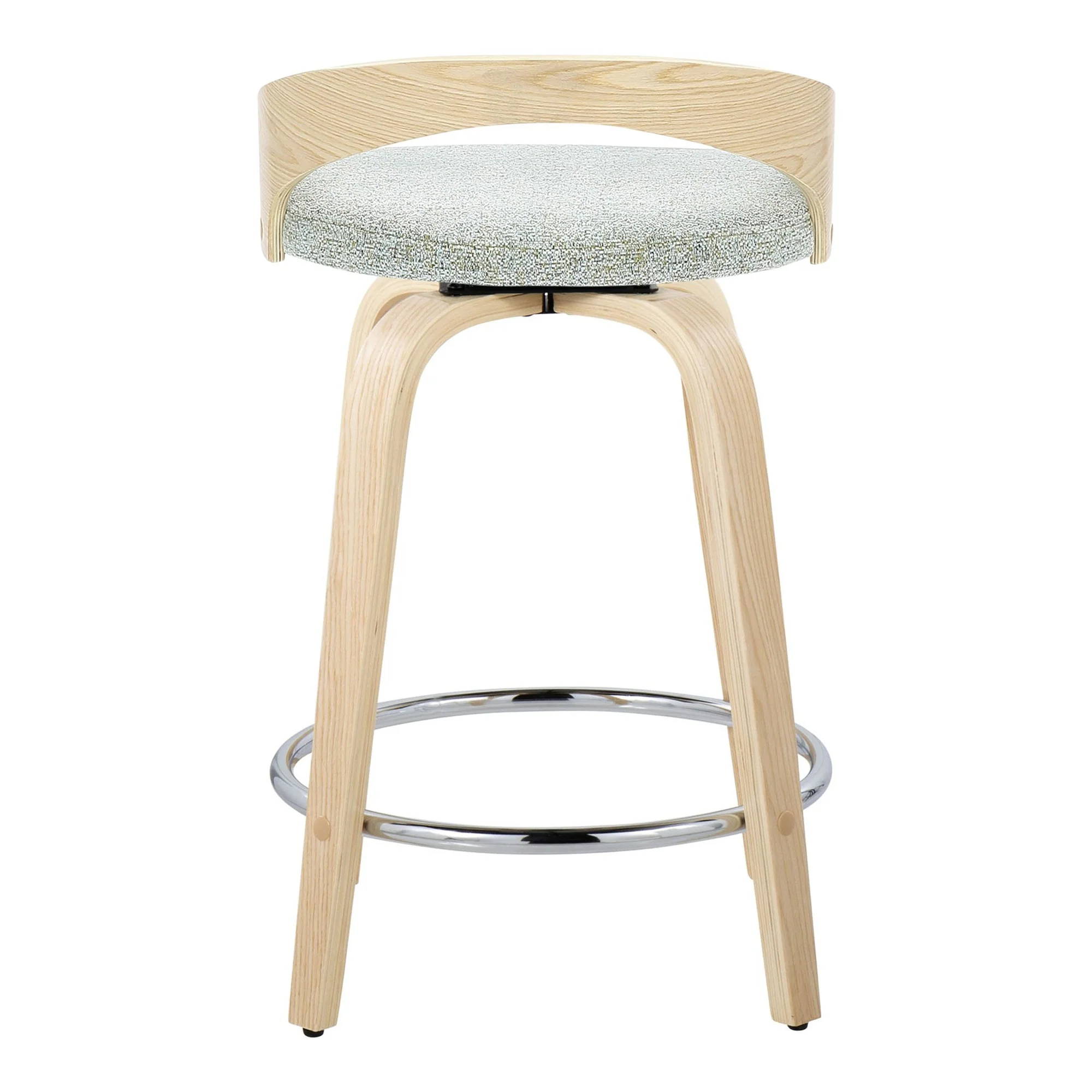 Grotto 24" Fixed-Height Counter Stool - Set of 2 By LumiSource - B24-GROTTOFB-GRTZR2 NANALGN2 - Image 10