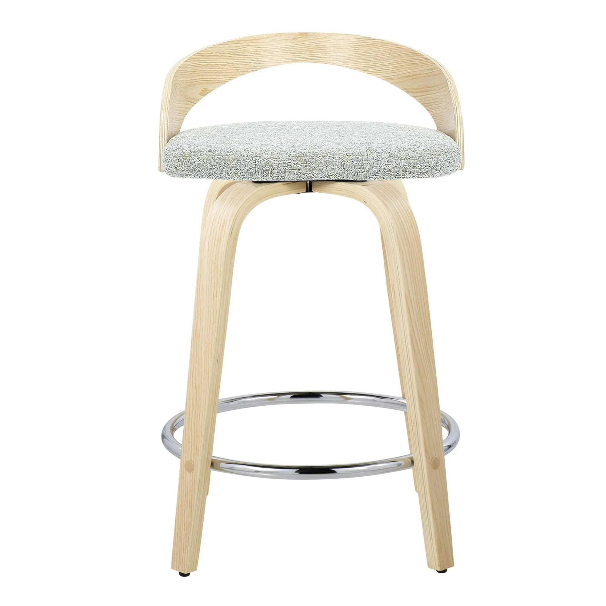Grotto 24" Fixed-Height Counter Stool - Set of 2 By LumiSource - B24-GROTTOFB-GRTZR2 NANALGN2 - Image 9