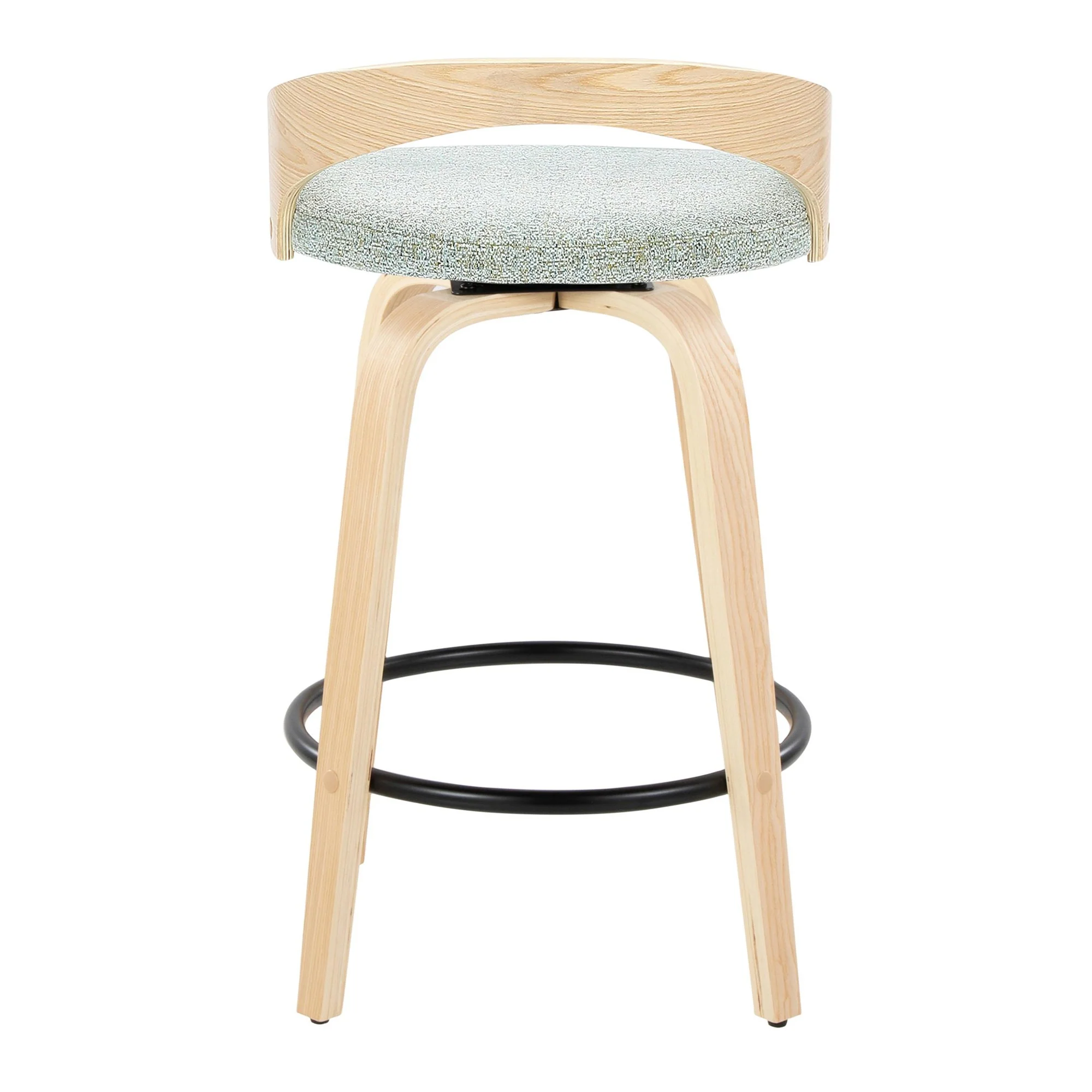 Grotto 26" Fixed-Height Counter Stool - Set of 2 By LumiSource - B26-GROTTO-GRTZQ2 NANAGN2 - Image 8