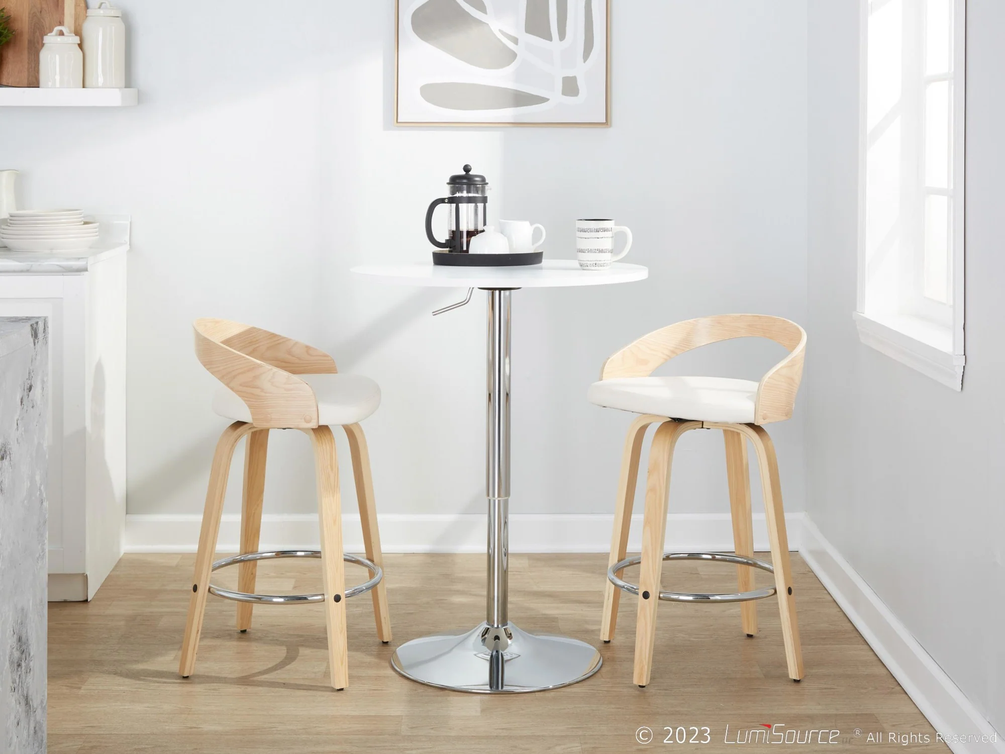 Grotto 26" Fixed-Height Counter Stool - Set of 2 By LumiSource - B26-GROTTOPU-GRTZR2 NANABN2 - Image 23