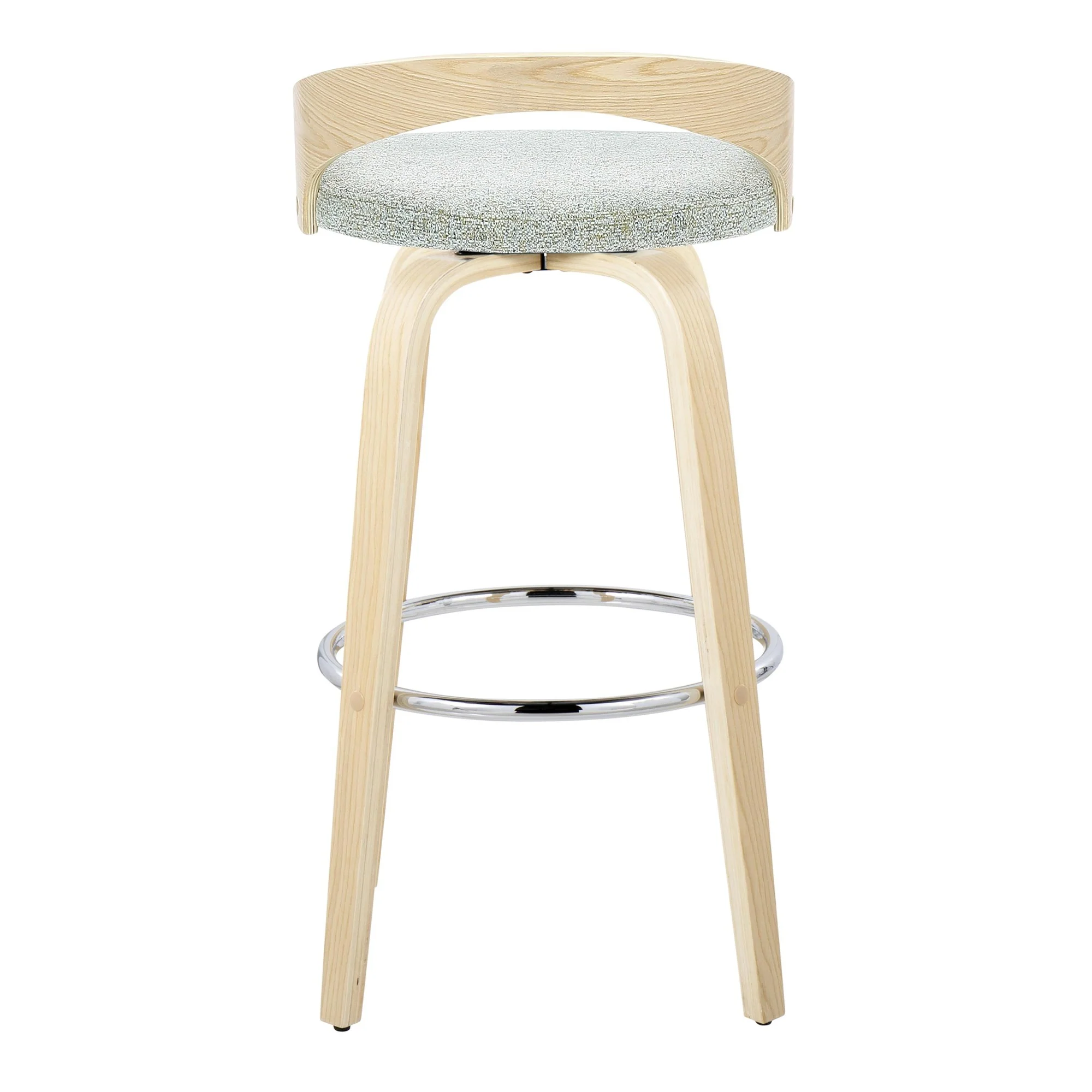 Grotto 30" Fixed-Height Barstool - Set of 2 By LumiSource - B30-GROTTOFB-GRTZR2 NANALGN2 - Image 10