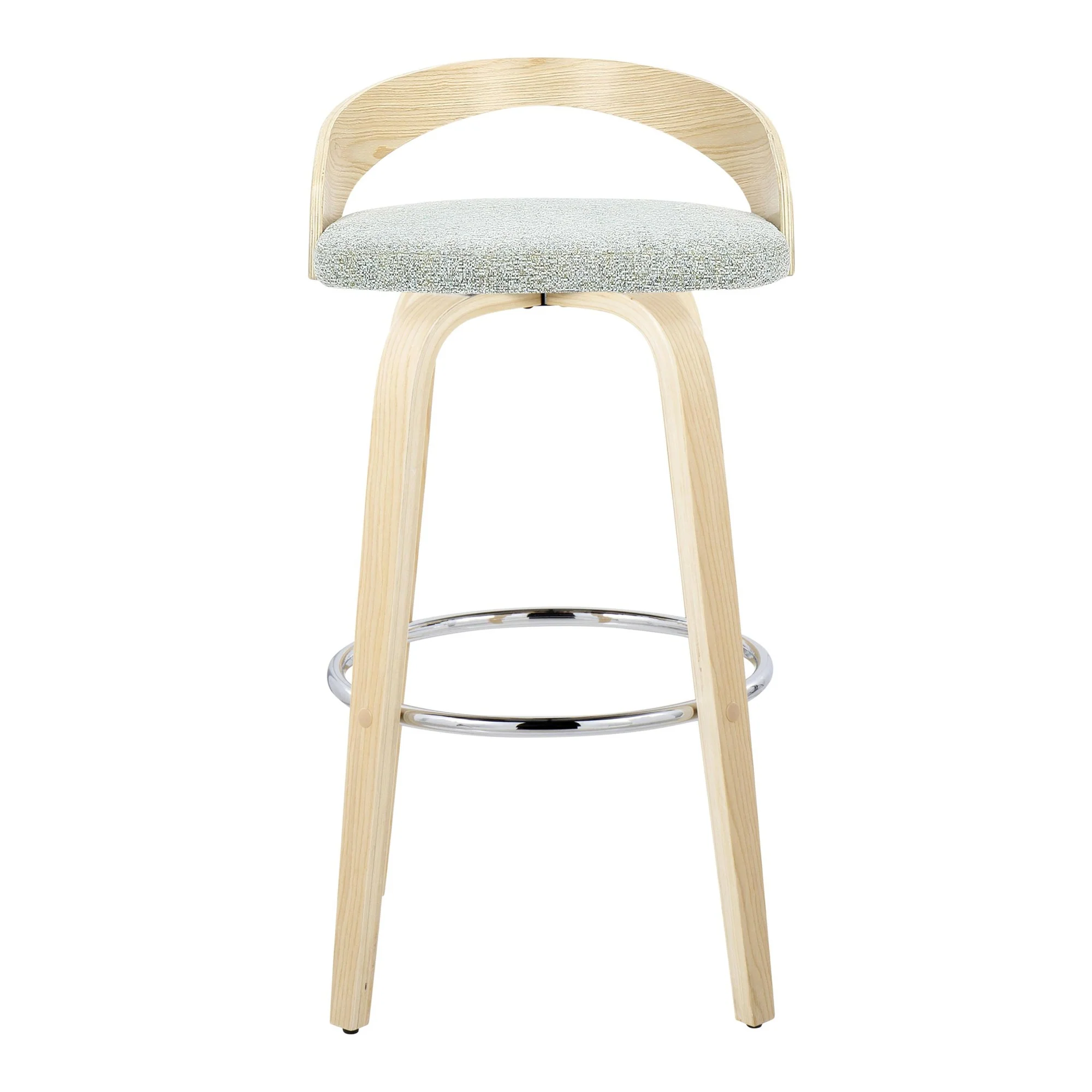 Grotto 30" Fixed-Height Barstool - Set of 2 By LumiSource - B30-GROTTOFB-GRTZR2 NANALGN2 - Image 9