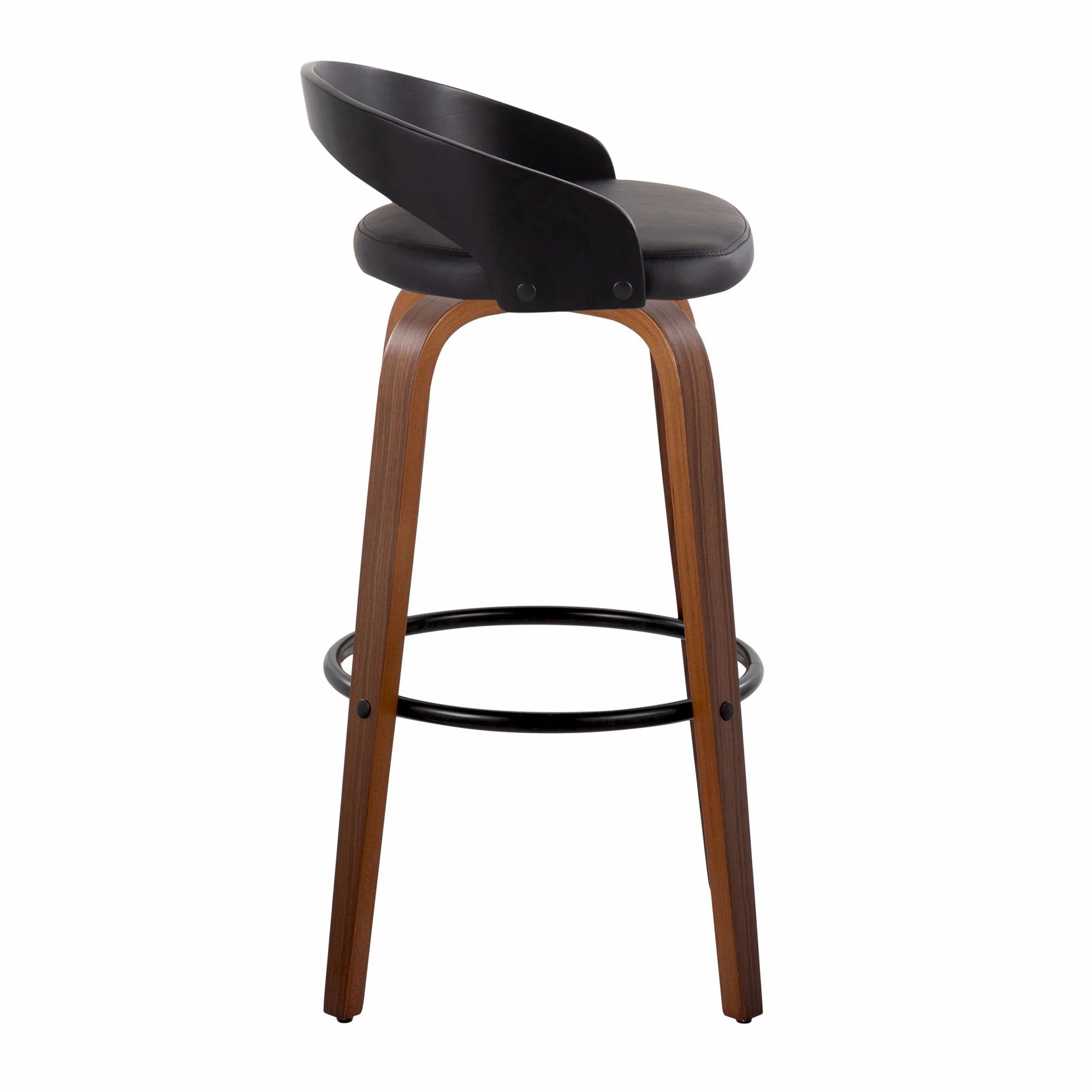 Grotto 30" Fixed-Height Barstool - Set of 2 By LumiSource - B30-GROTTOPU-GRTZR2 NANABN2 - Image 47