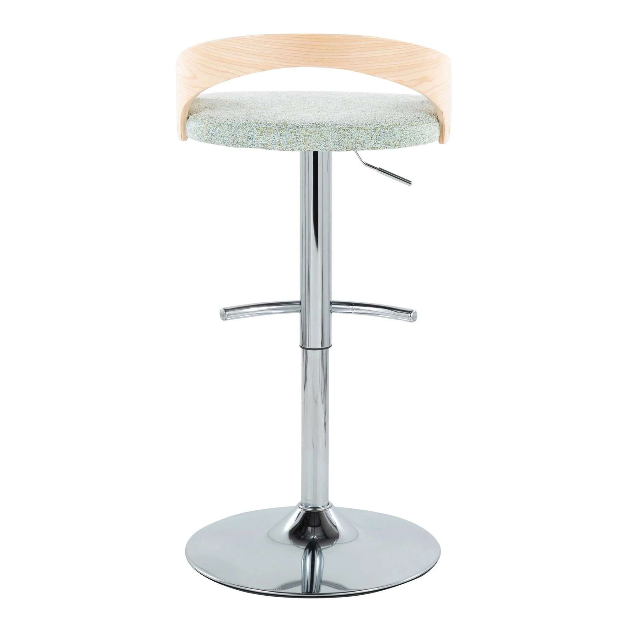 Grotto Adjustable Barstool - Set of 2 By LumiSource - BS-GROTTOFB-RT2 CHRNALGN2 - Image 11