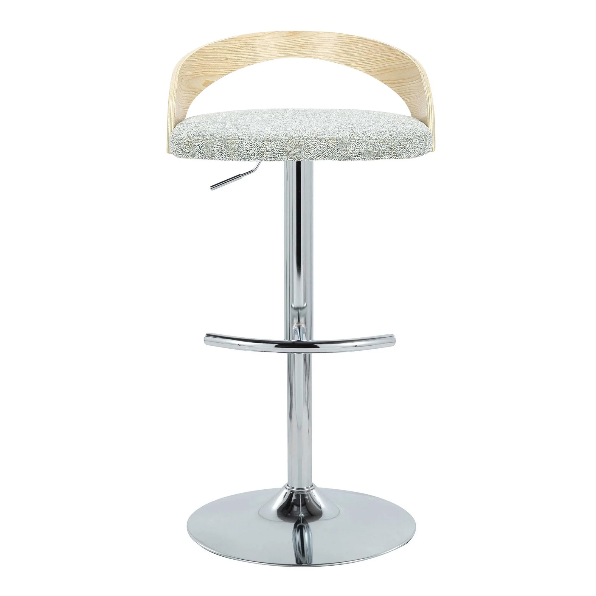 Grotto Adjustable Barstool - Set of 2 By LumiSource - BS-GROTTOFB-RT2 CHRNALGN2 - Image 9