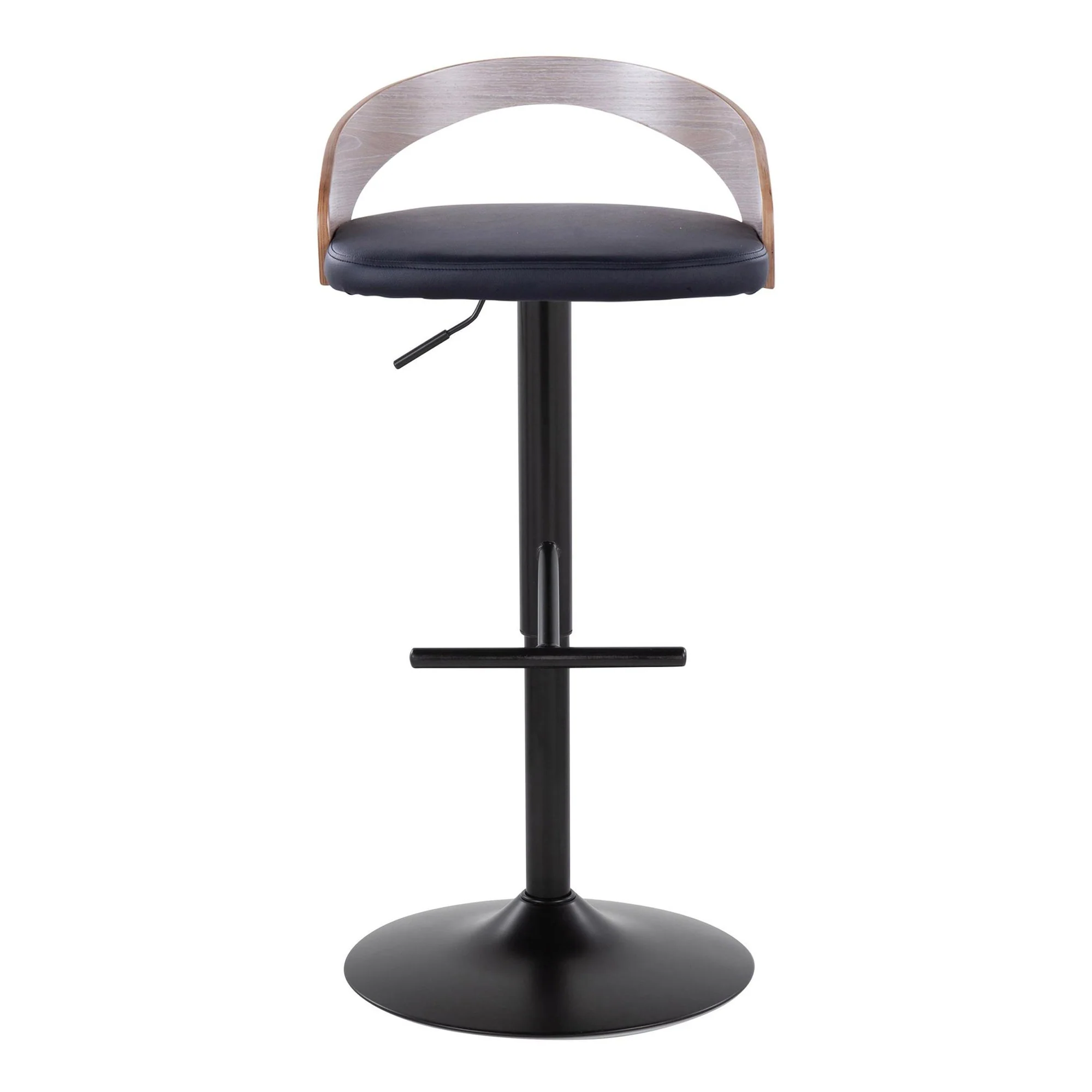 Grotto Adjustable Barstool - Set of 2 By LumiSource - BS-GROTTOPU-STRT2 BKCHW2 - Image 16