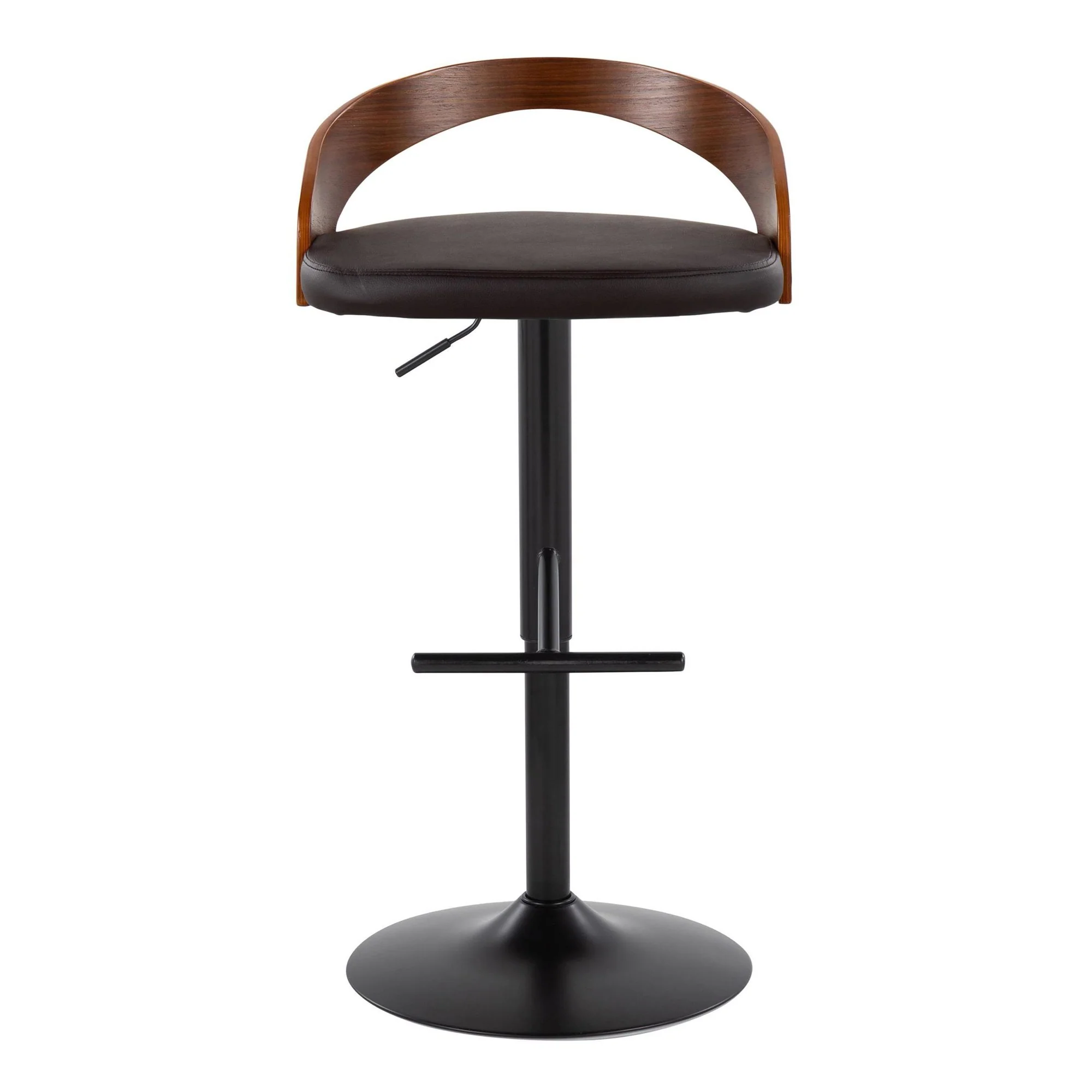Grotto Adjustable Barstool - Set of 2 By LumiSource - BS-GROTTOPU-STRT2 BKCHW2 - Image 24