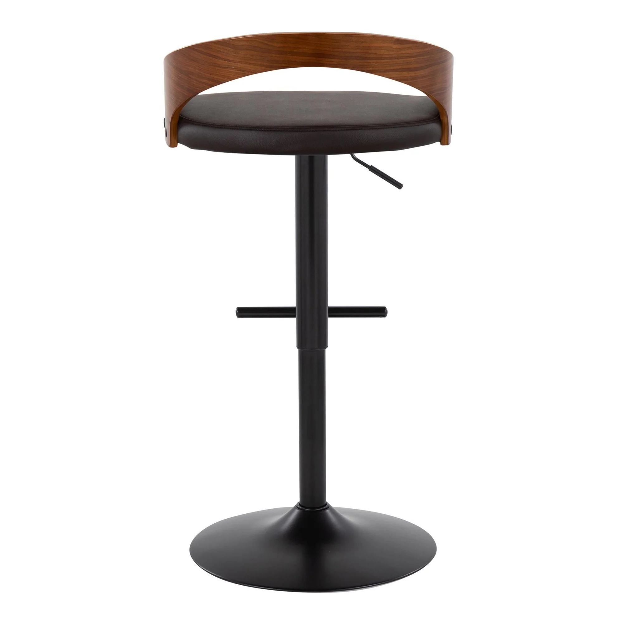 Grotto Adjustable Barstool - Set of 2 By LumiSource - BS-GROTTOPU-STRT2 BKCHW2 - Image 25