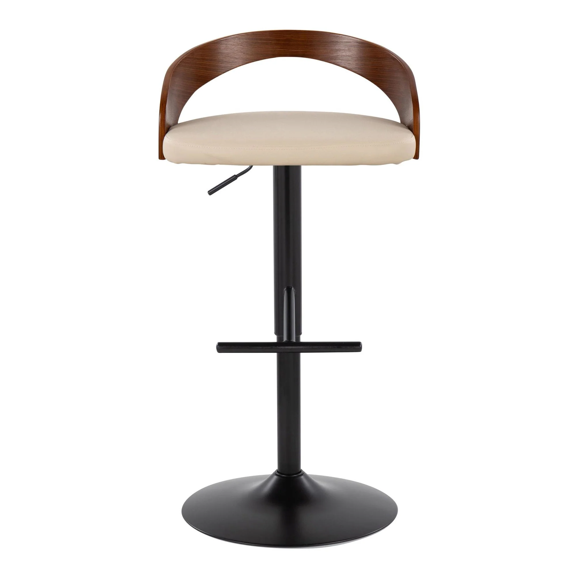 Grotto Adjustable Barstool - Set of 2 By LumiSource - BS-GROTTOPU-STRT2 BKCHW2 - Image 32