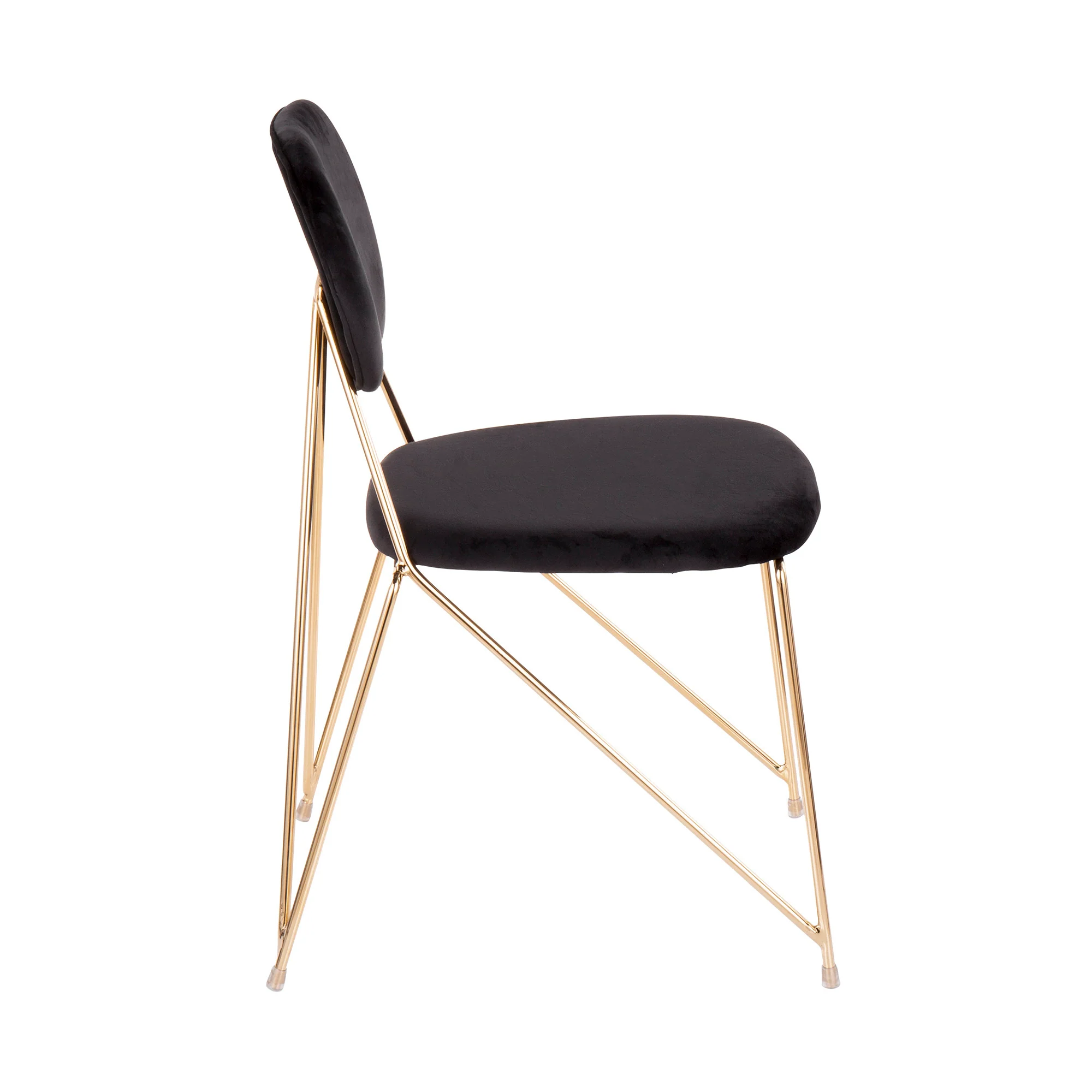 Gwen Chair - Set of 2 By LumiSource - CH-GWEN AU+BK2 - Image 7