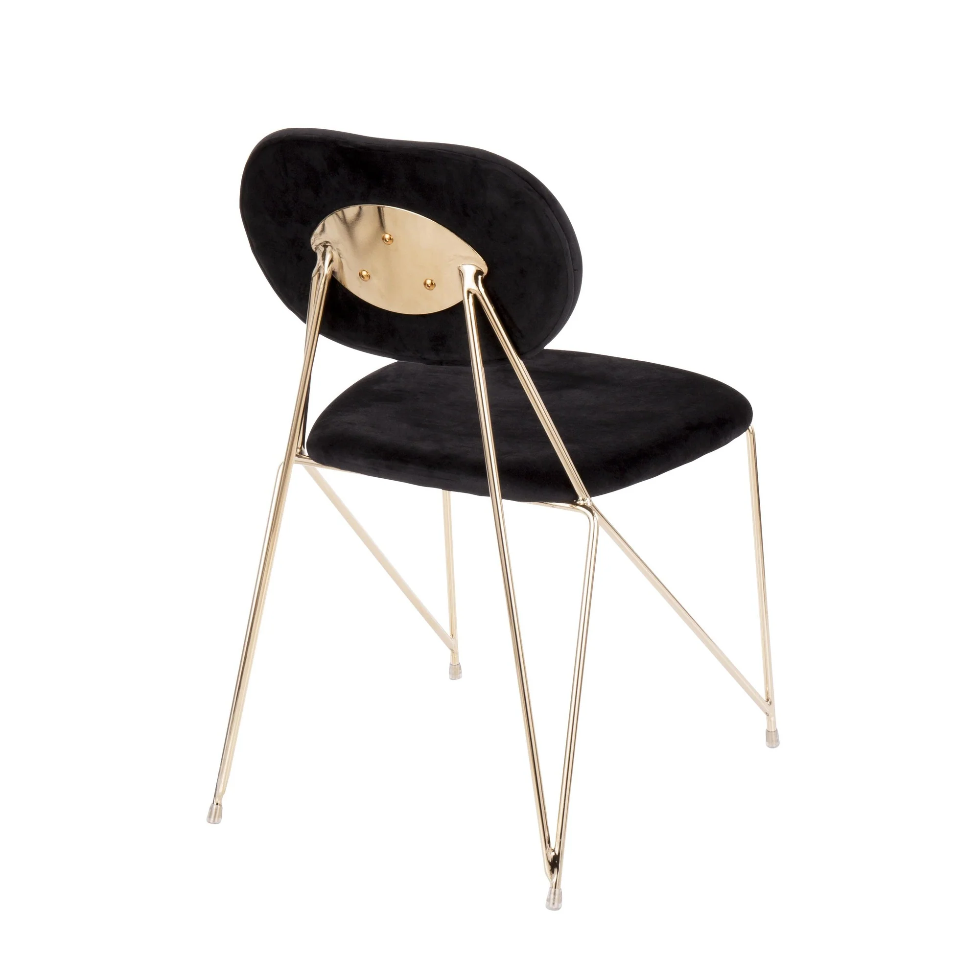 Gwen Chair - Set of 2 By LumiSource - CH-GWEN AU+BK2 - Image 8
