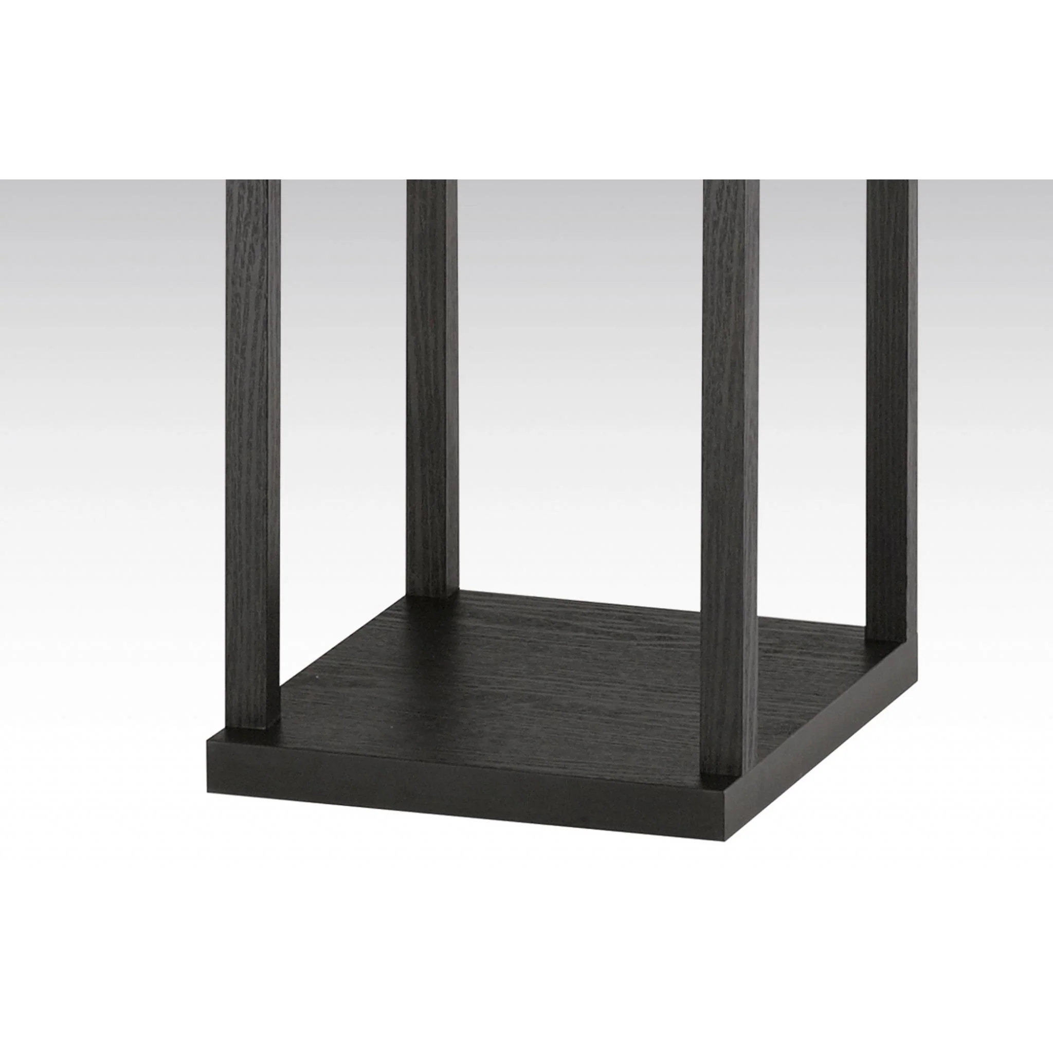 H Sleek Column Style Floor Lamp with Storage By Homeroots - Image 4