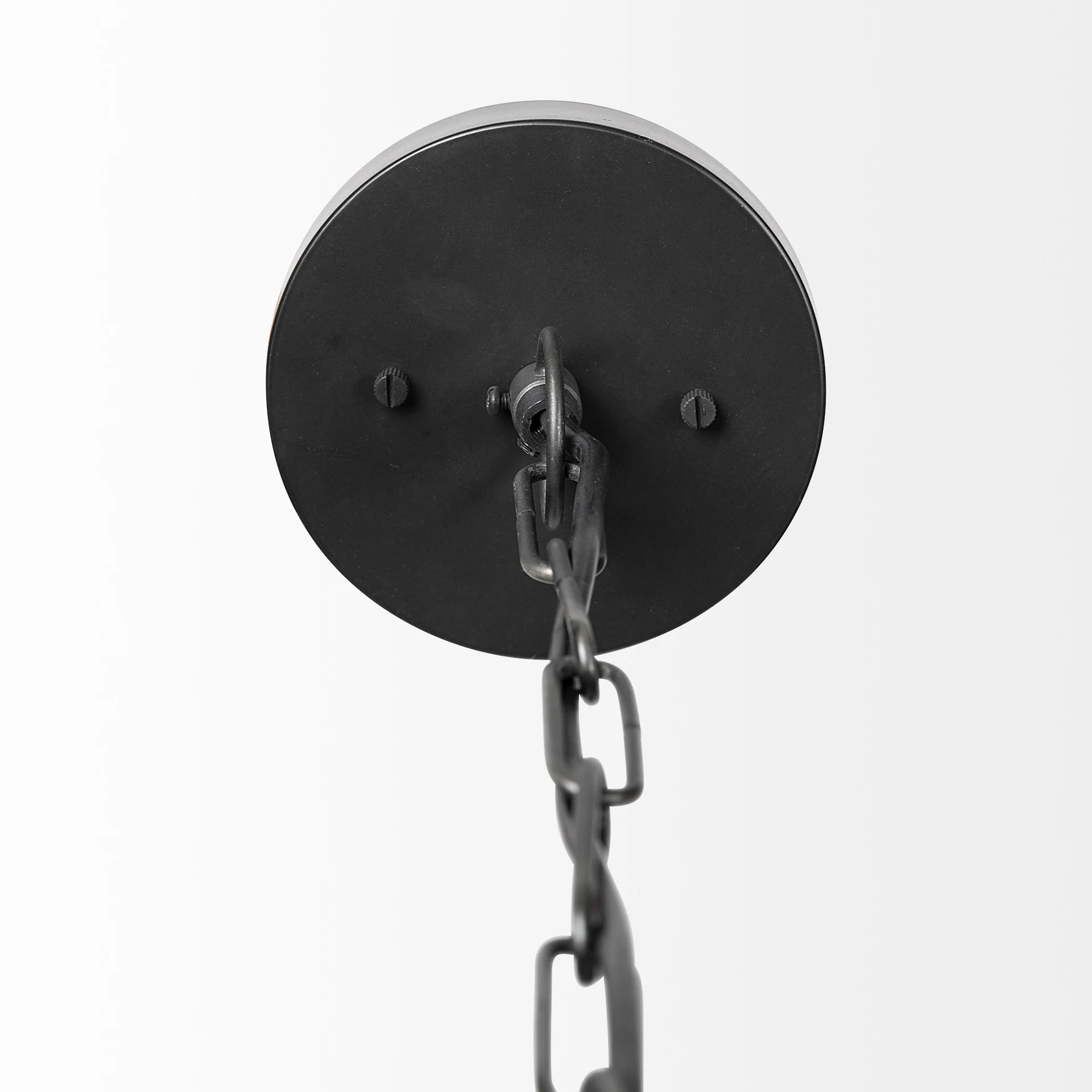 Hammered Gray Metal Pendant Hanging Light By Homeroots - Image 5