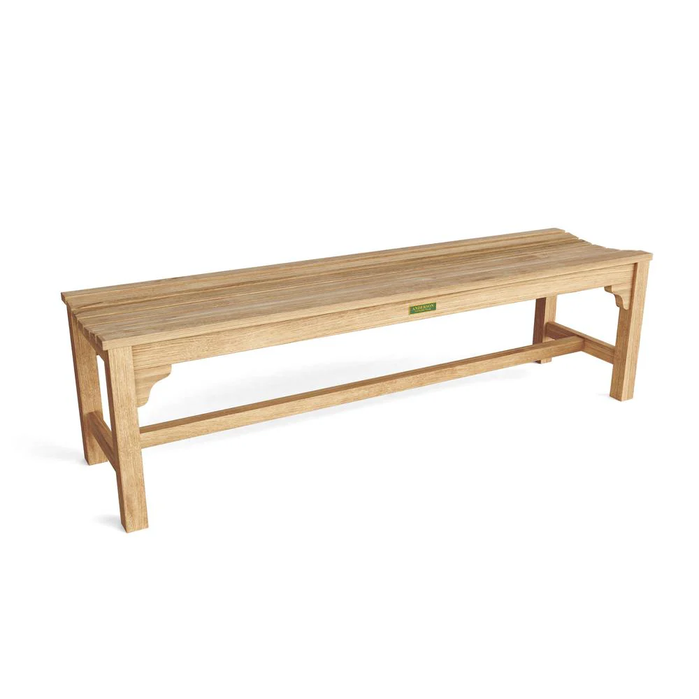 Hampton 3-Seater Backless Bench By Anderson Teak - Image 2