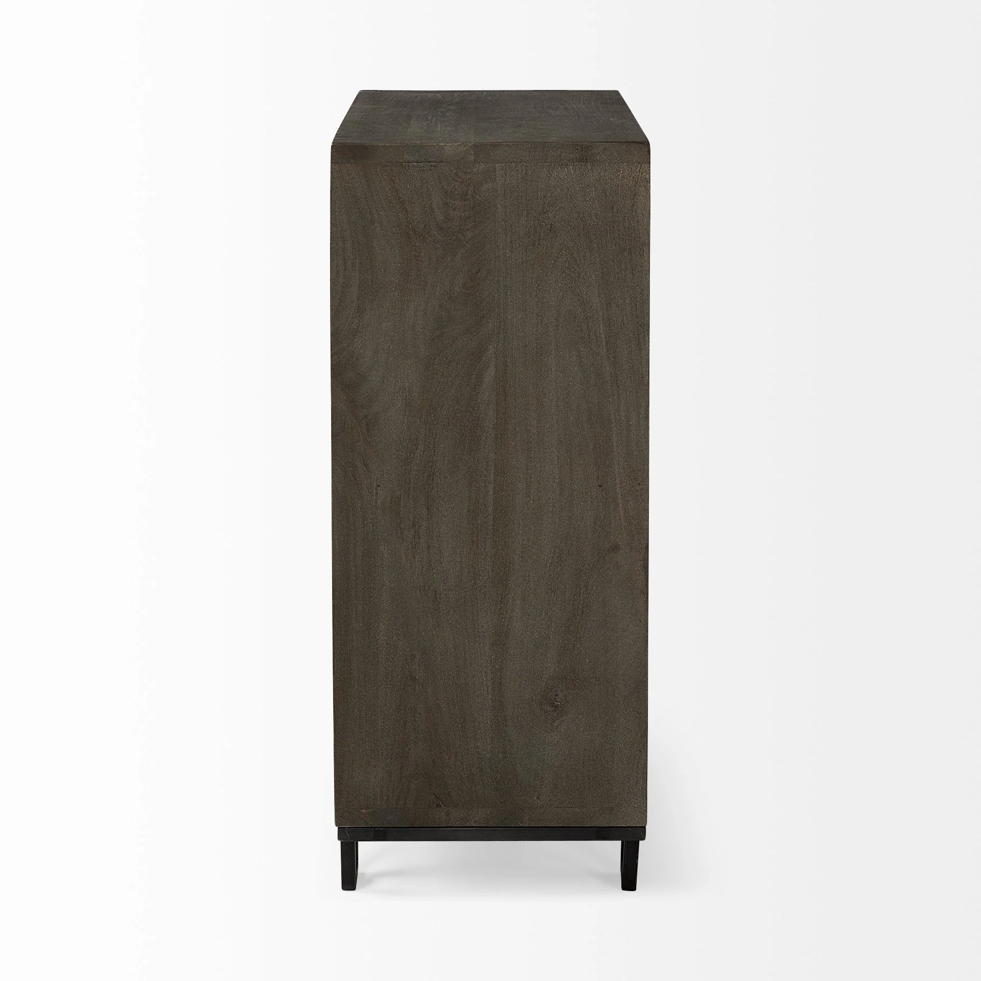 Hand Crafted Diamond In The Rough Cabinet By Homeroots - Image 3