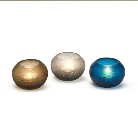 Handcrafted Glass Votives Set Of 12 By Tozai Home - Image 2