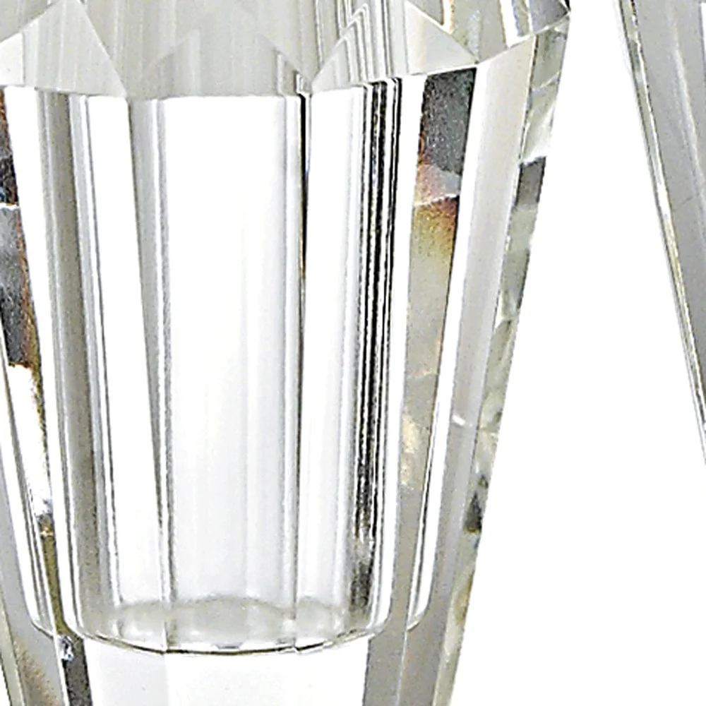 Handcrafted Optical Crystal And Gold Pair Of Salt And Pepper Shakers By Homeroots - Image 5