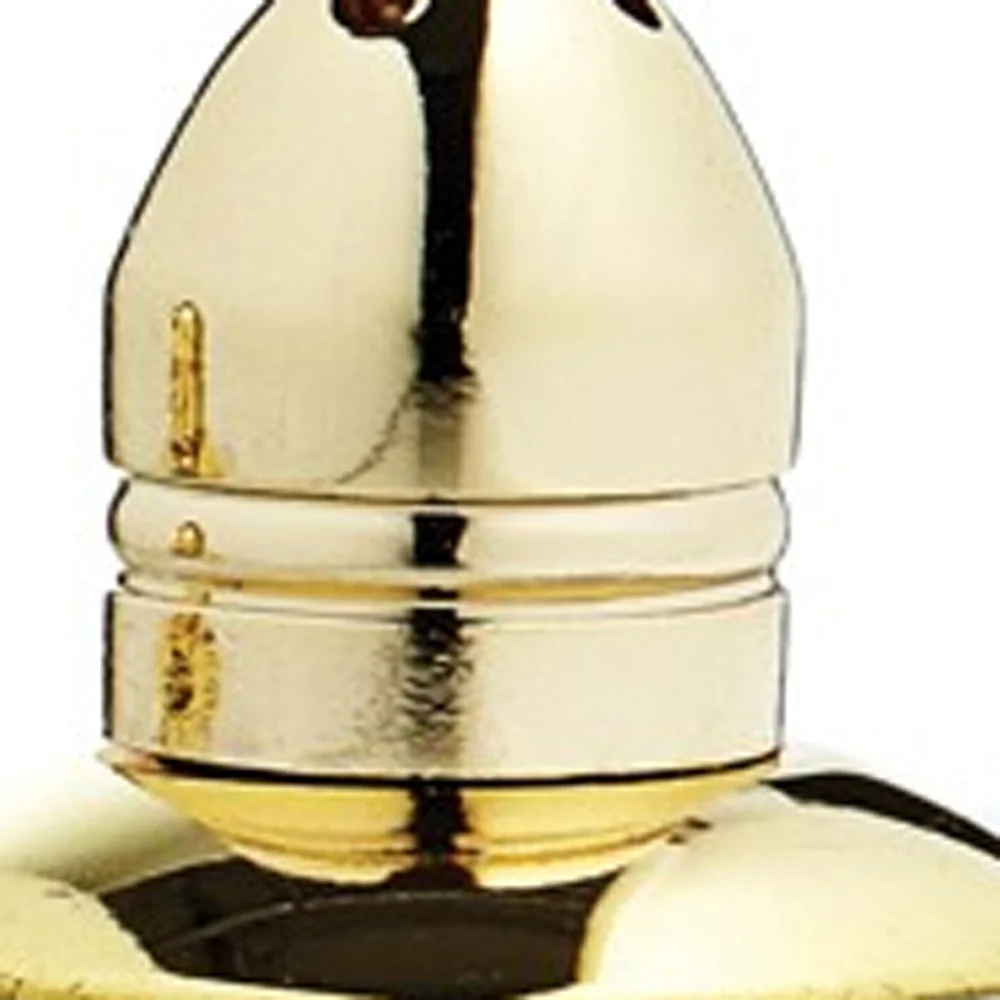 Handcrafted Optical Crystal And Gold Square Size Salt And Pepper Shakers By Homeroots - Image 5