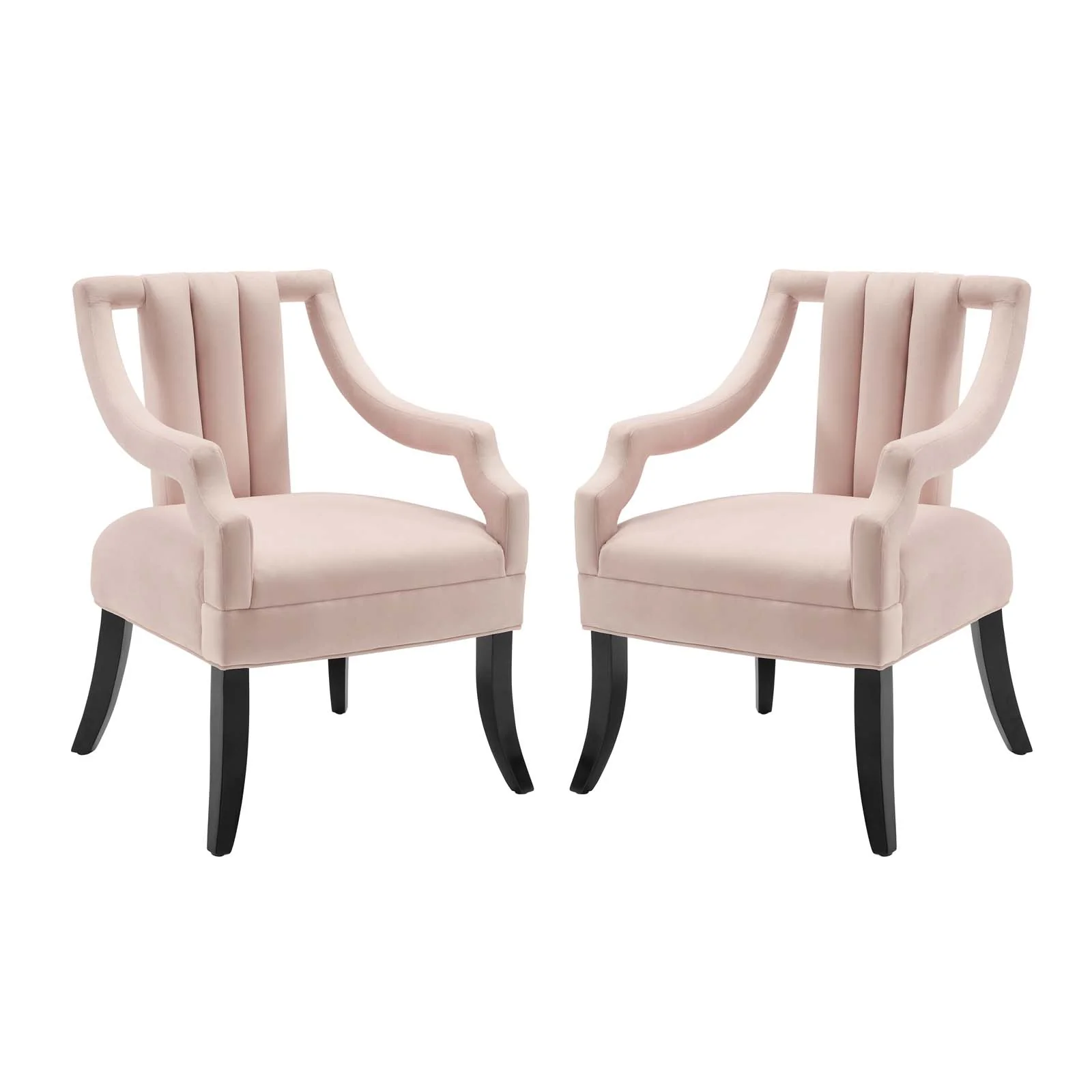 Harken Accent Chair Performance Velvet Set of 2 By Modway - EEI-4429 - Image 9