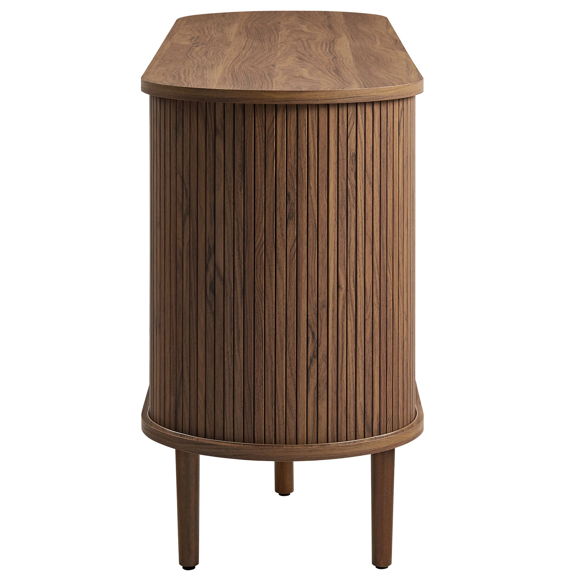 Harlan 67" Fluted Oval Sideboard Cabinet by Modway - Image 3