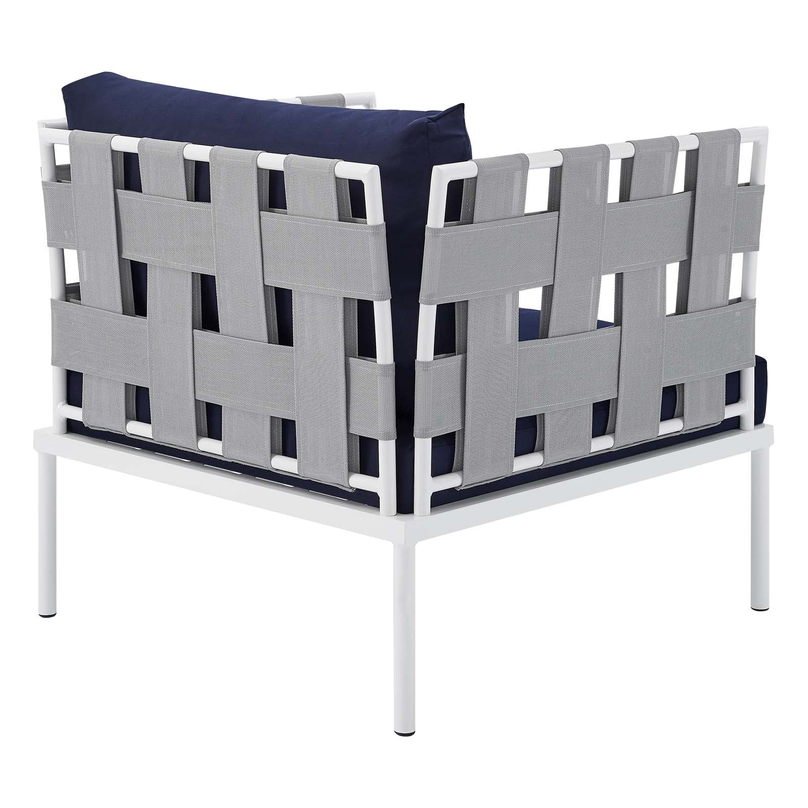 Harmony 10-Piece  Sunbrella® Outdoor Patio Aluminum Sectional Sofa Set By Modway - EEI-4953 - Image 28