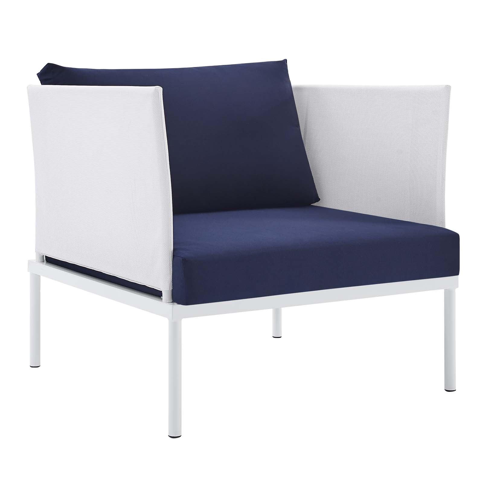 Harmony 3-Piece  Sunbrella® Outdoor Patio Aluminum Seating Set By Modway - EEI-4686 - Image 3