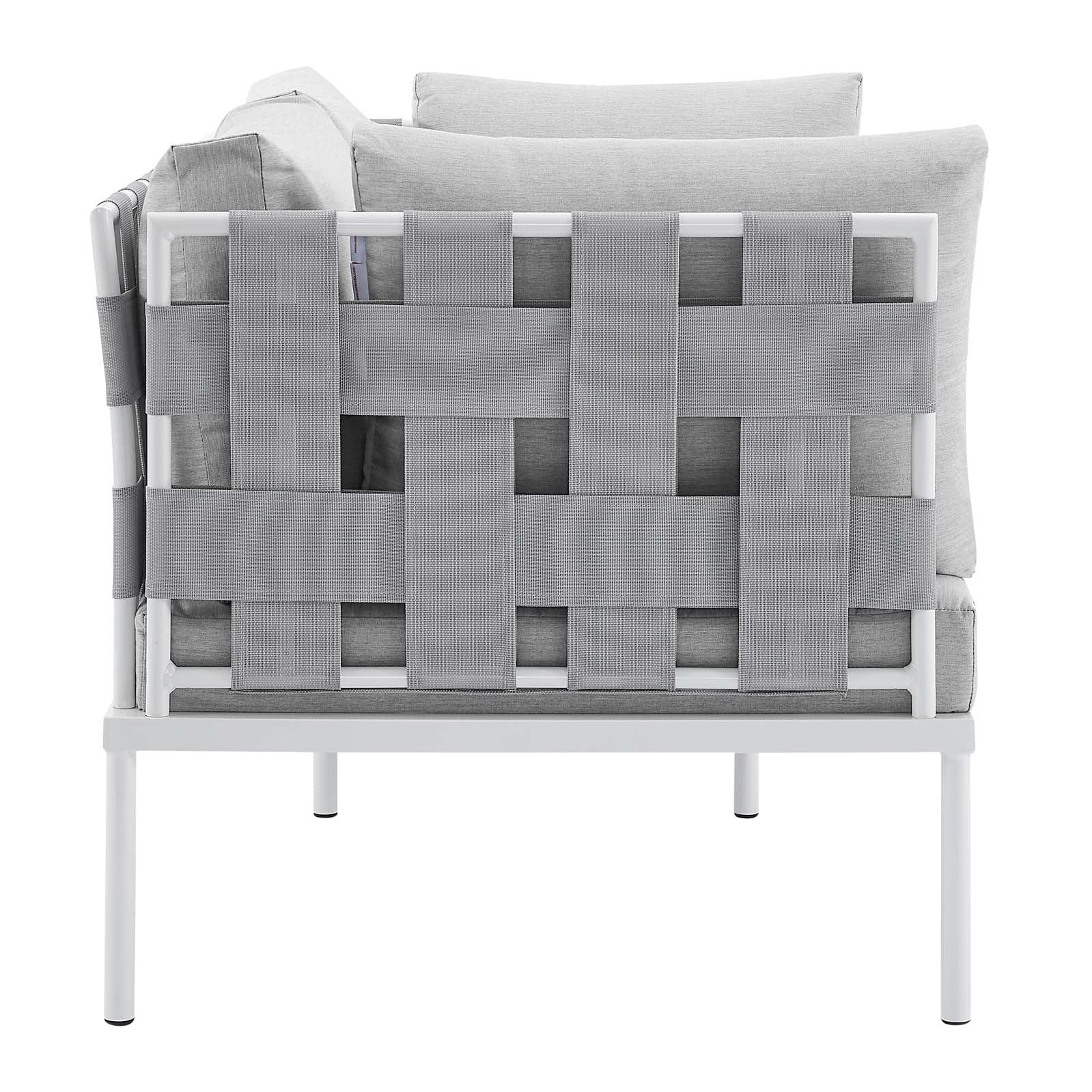 Harmony 5-Piece  Sunbrella® Outdoor Patio Aluminum Furniture Set By Modway - EEI-4925 - Image 10