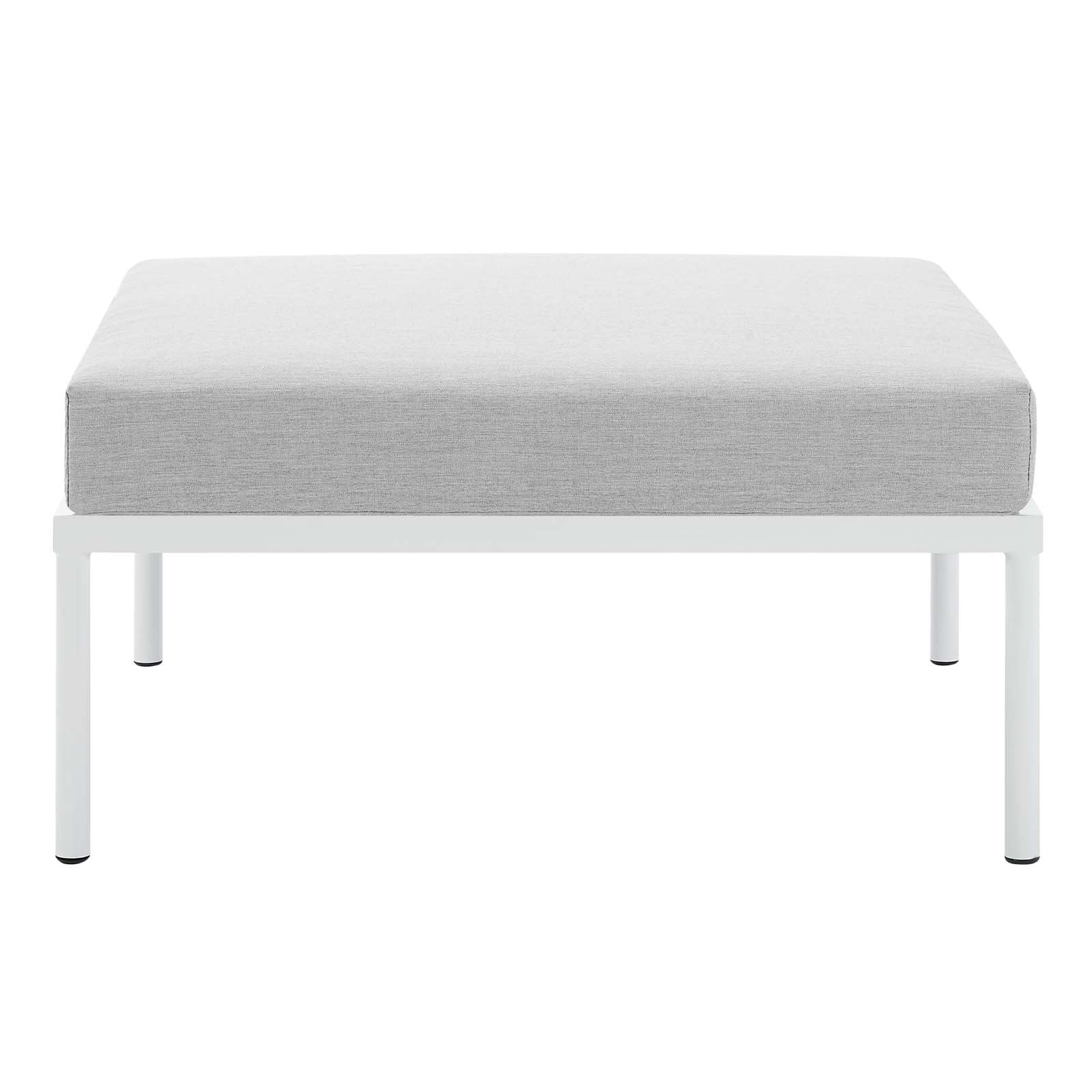 Harmony 6-Piece  Sunbrella® Basket Weave Outdoor Patio Aluminum Seating Set By Modway - EEI-4931 - Image 5