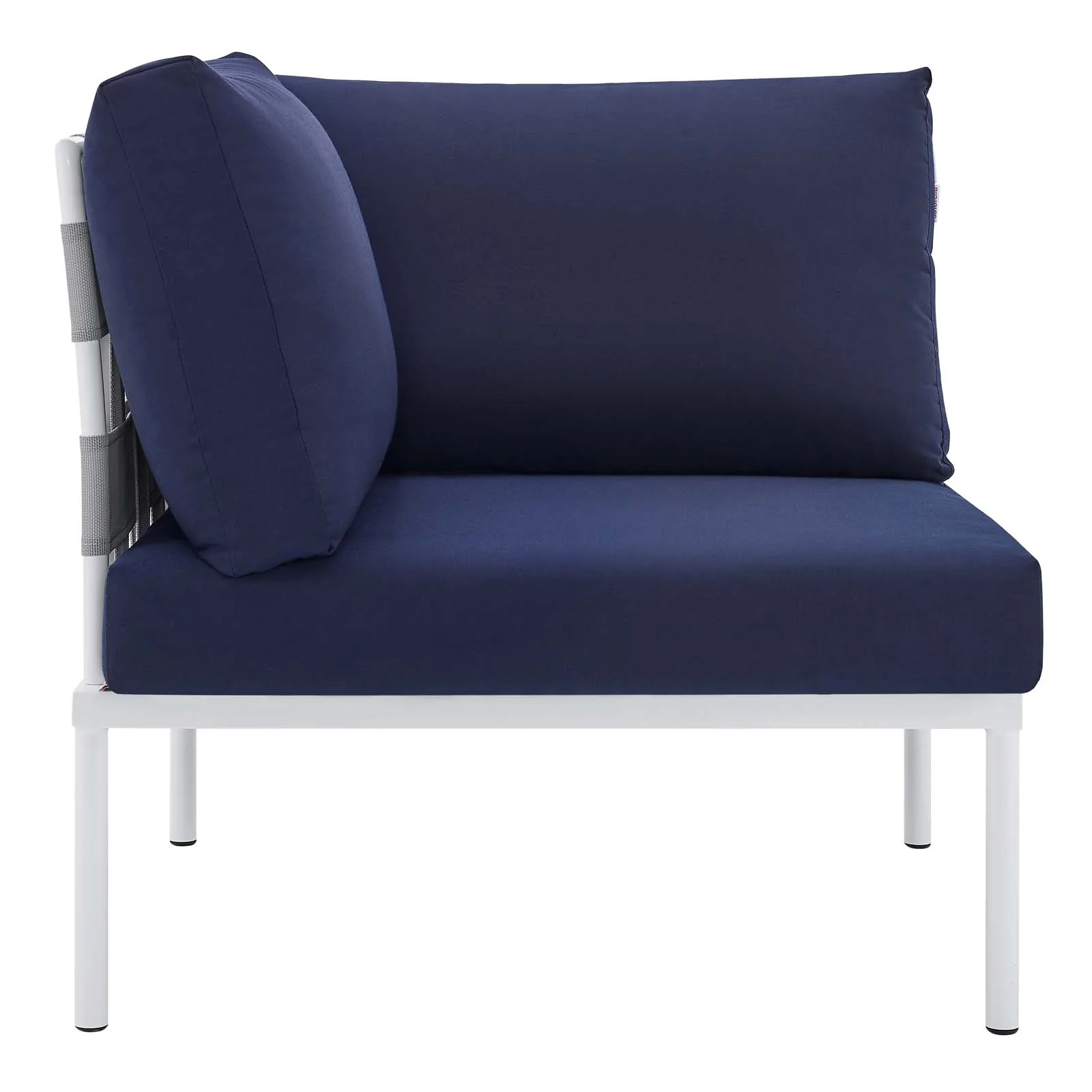Harmony 6-Piece  Sunbrella® Outdoor Patio Aluminum Sectional Sofa Set By Modway - EEI-4929 - Image 22