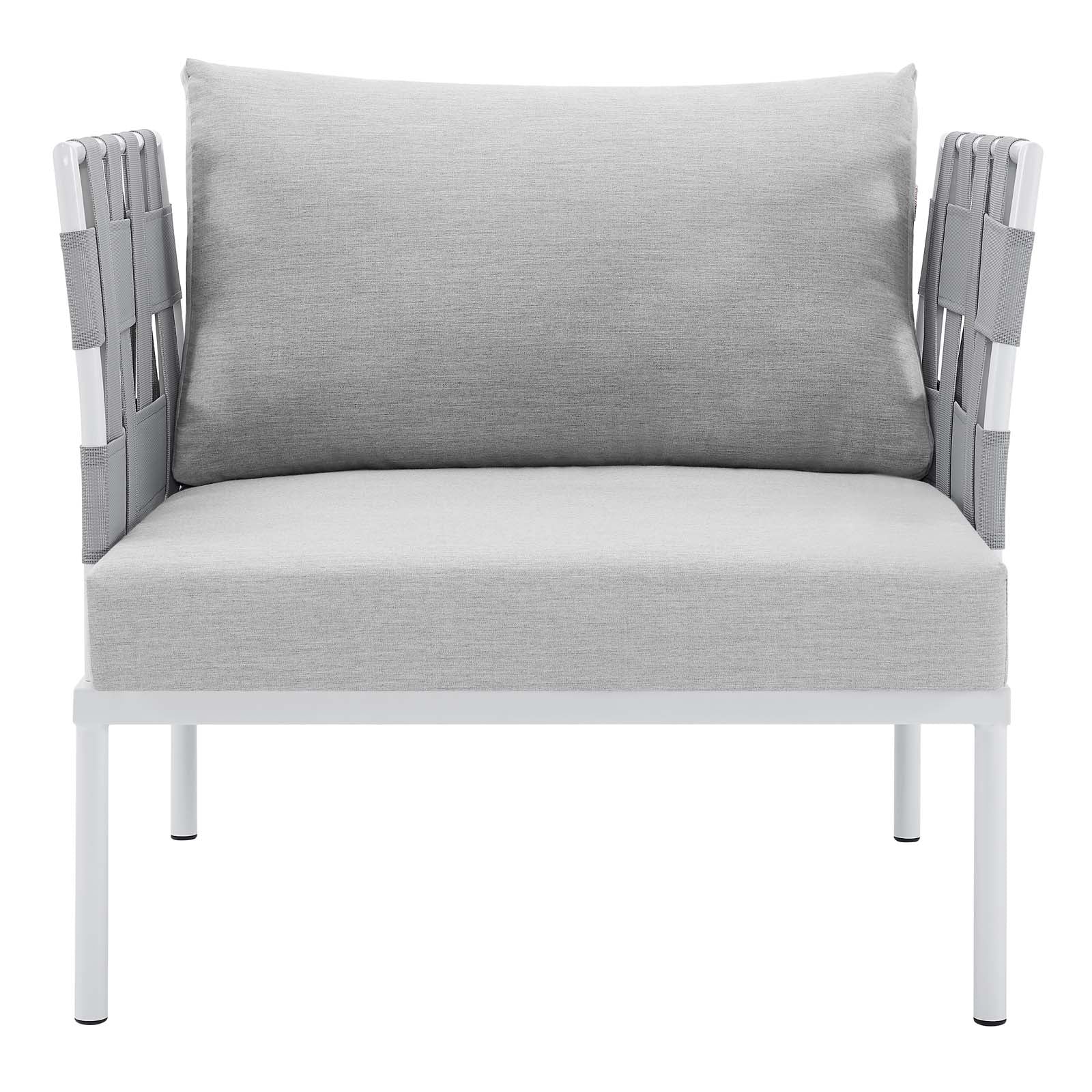 Harmony Sunbrella® Outdoor Patio Aluminum Armchair By Modway - EEI-4956 - Image 5